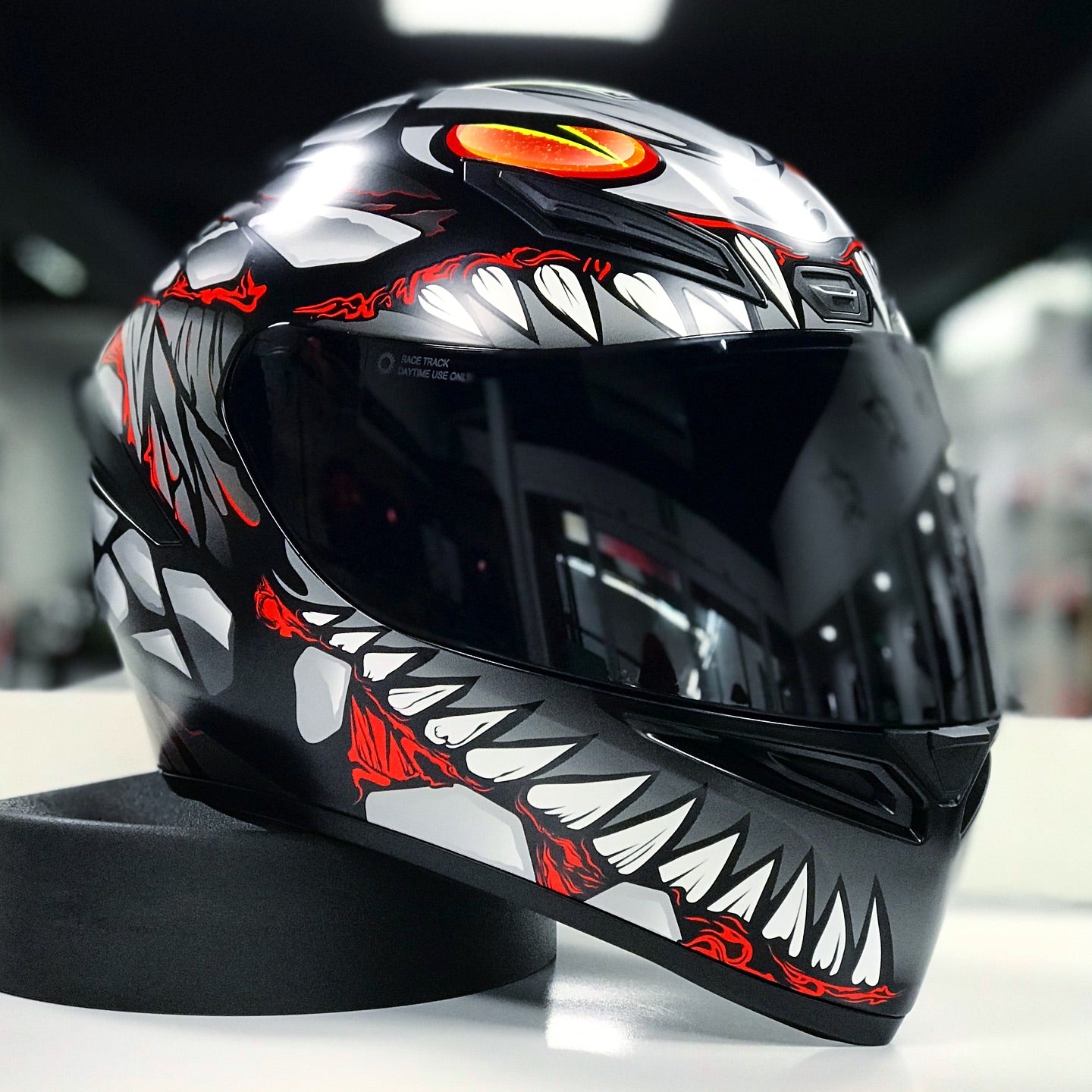 HELMET AGV K1S LYZARD MATT BLACK/GREY/RED – N3Motors