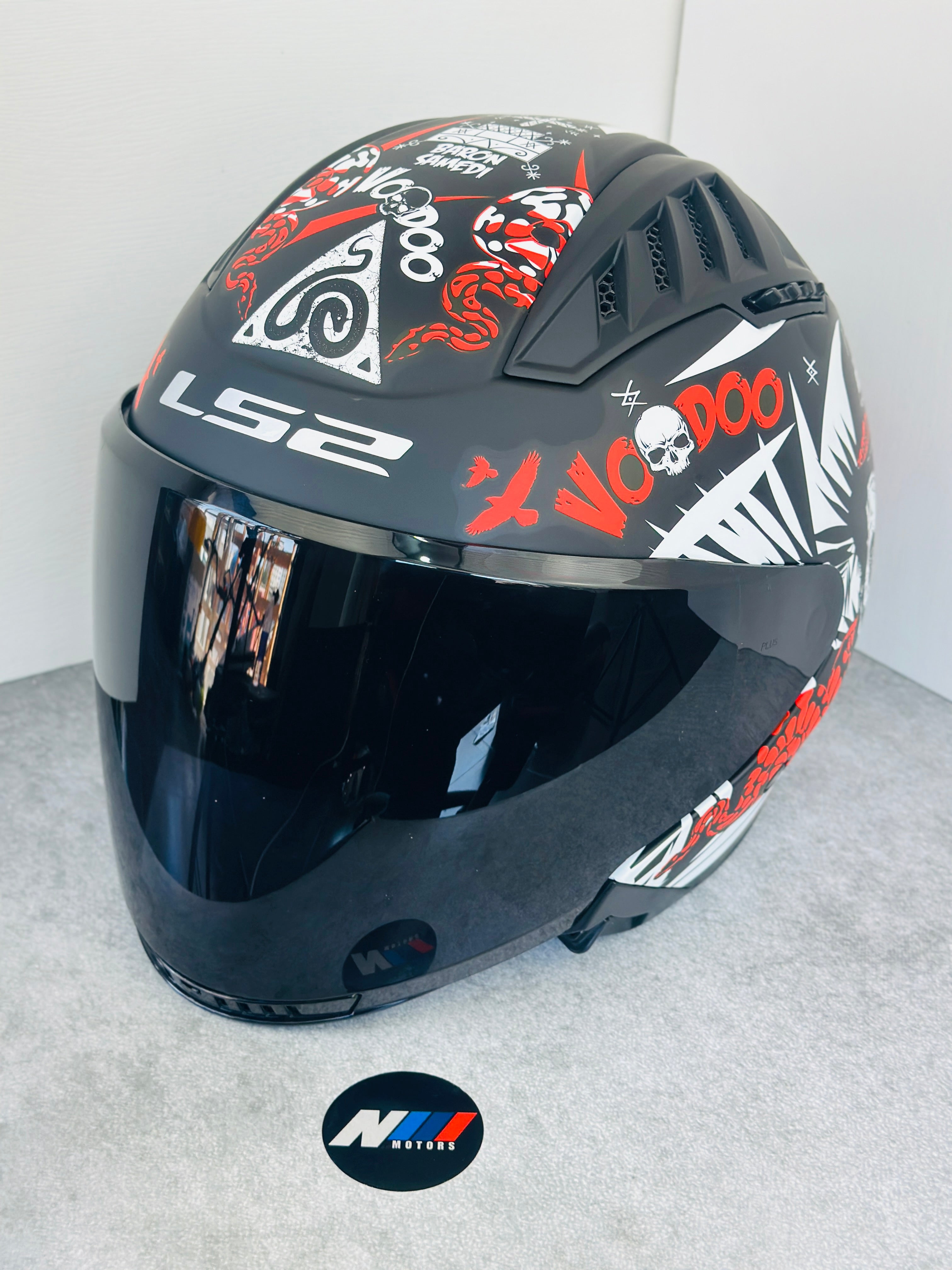 HELMET LS2 OF600 COPTER VOODOO RED – N3Motors