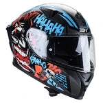 HELMET ST Z-501 BLUE AND RED