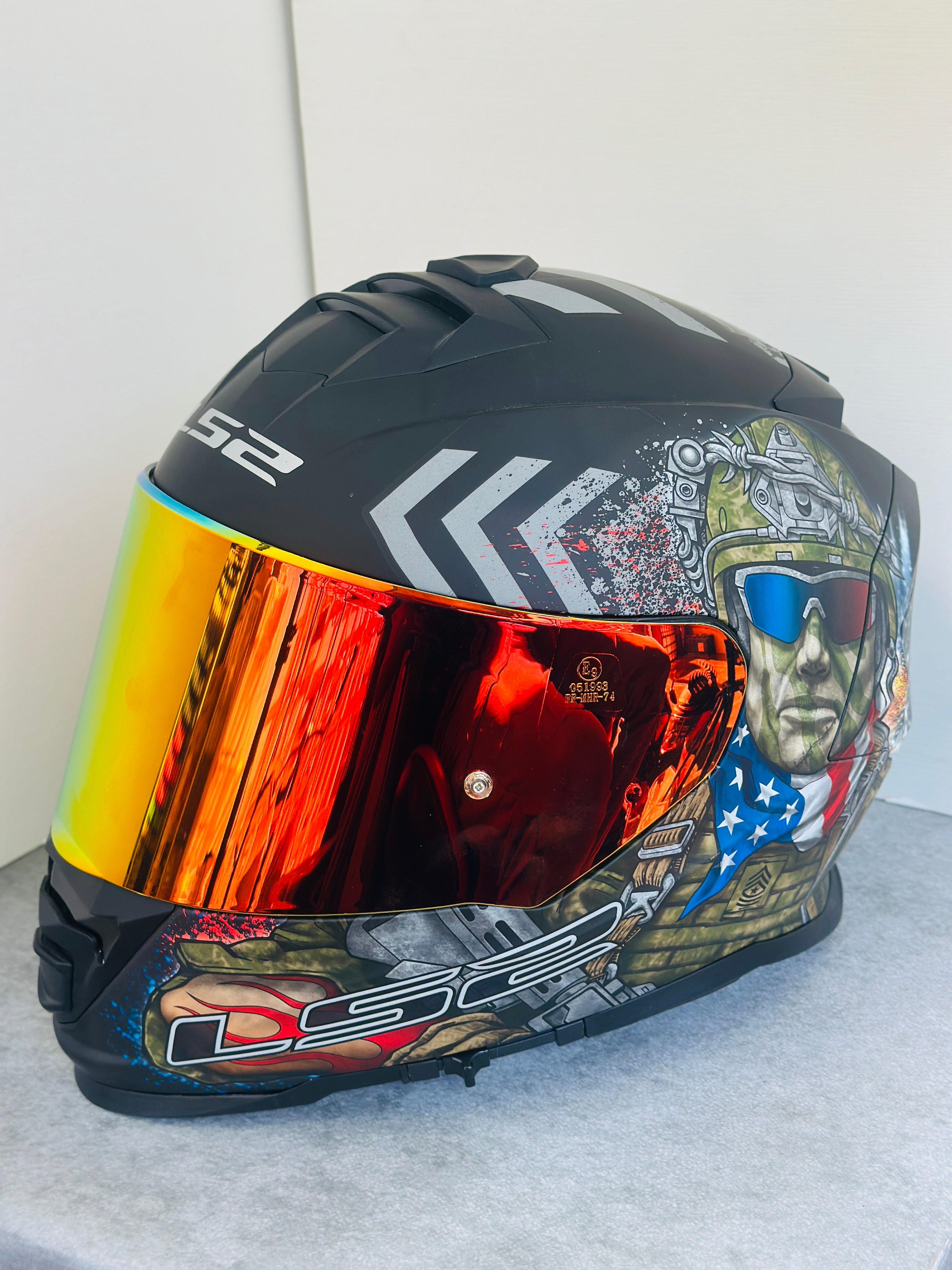 HELMET LS2 FF800 STORM COMMANDO