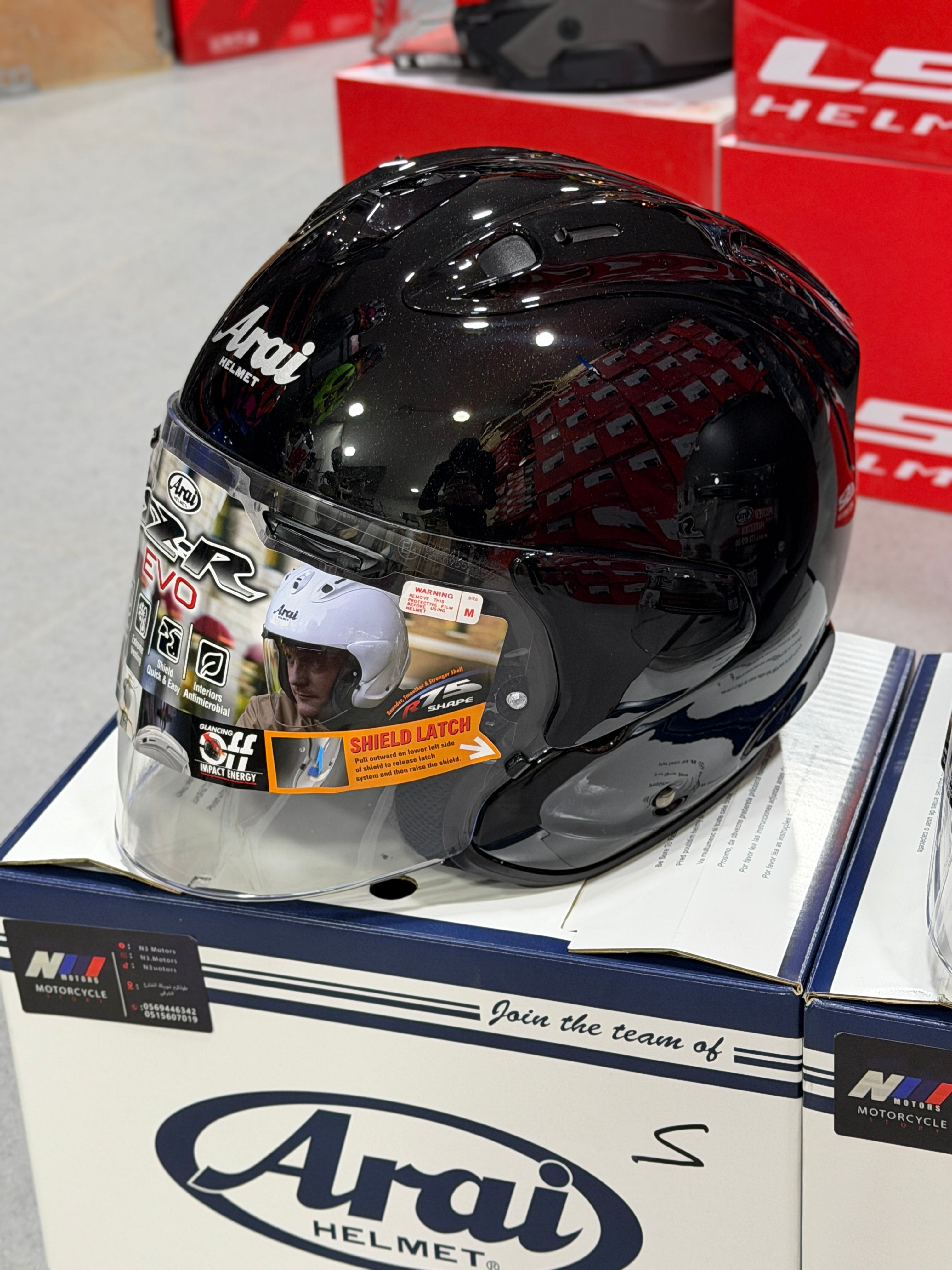 HELMET ARAI SZR DIAMOND BLACK