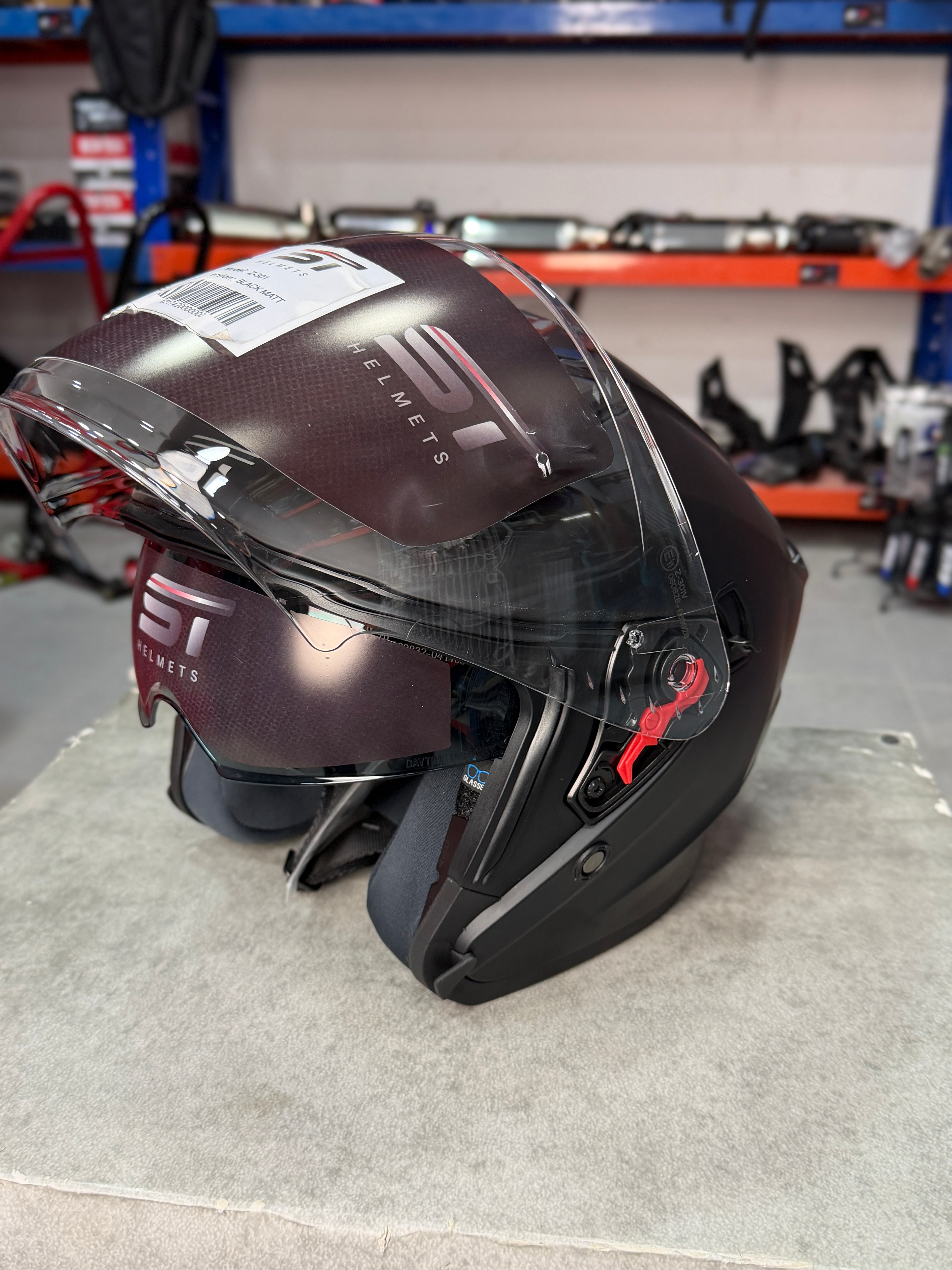 HELMET ST Z-301 MATT BLACK