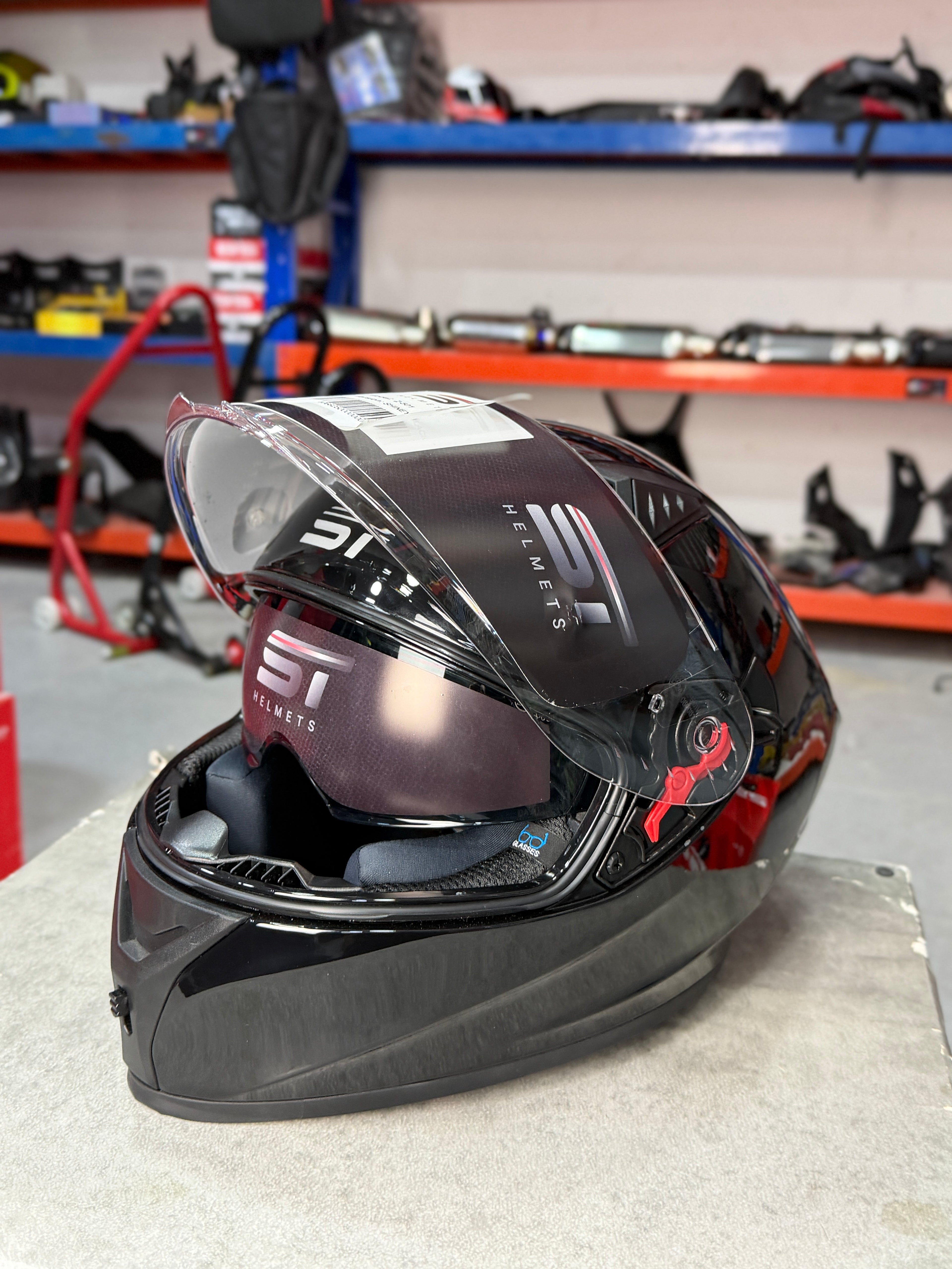 HELMET ST Z-501 GLOSS BLACK