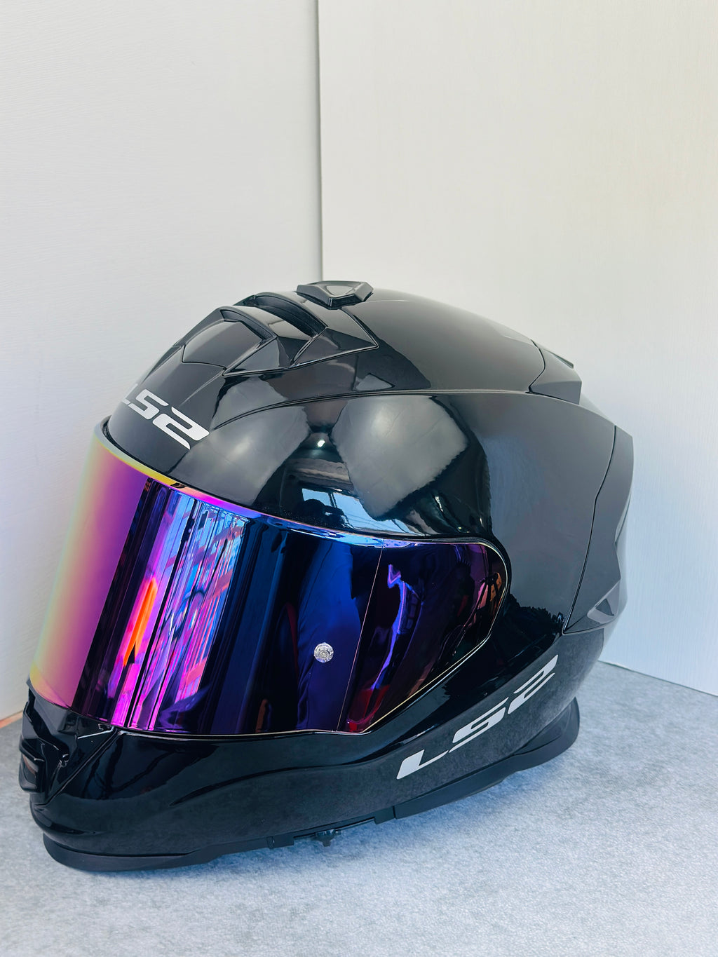 HELMET LS2 FF800 STORM  GLOSS BLACK