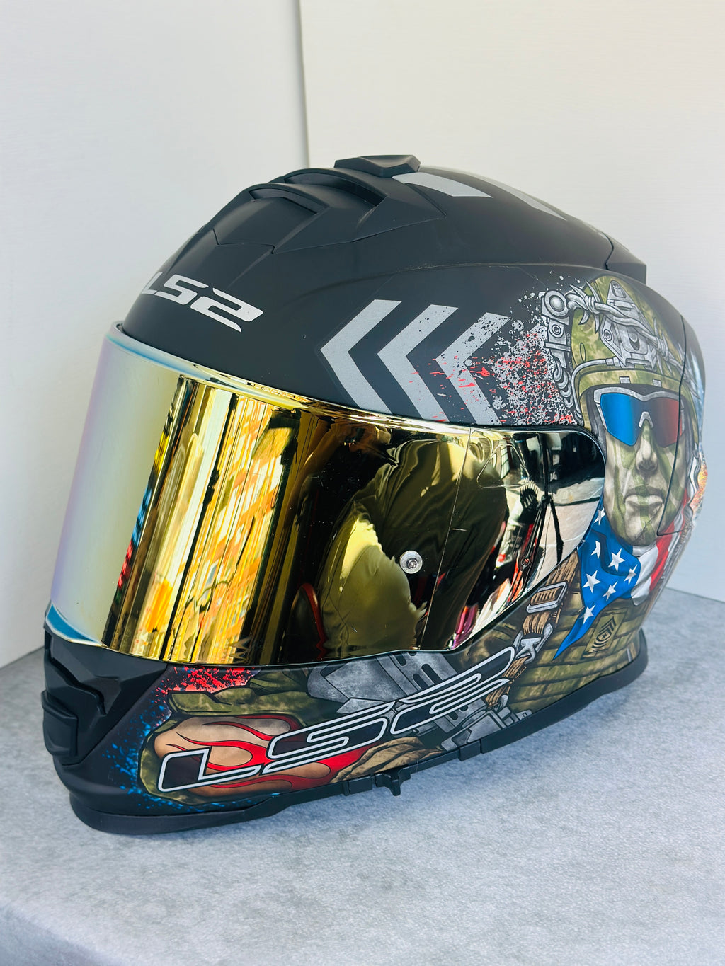 HELMET LS2 FF800 STORM COMMANDO
