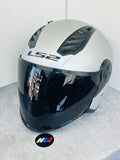 HELMET LS2 OF616 AIRFLOW SILVER