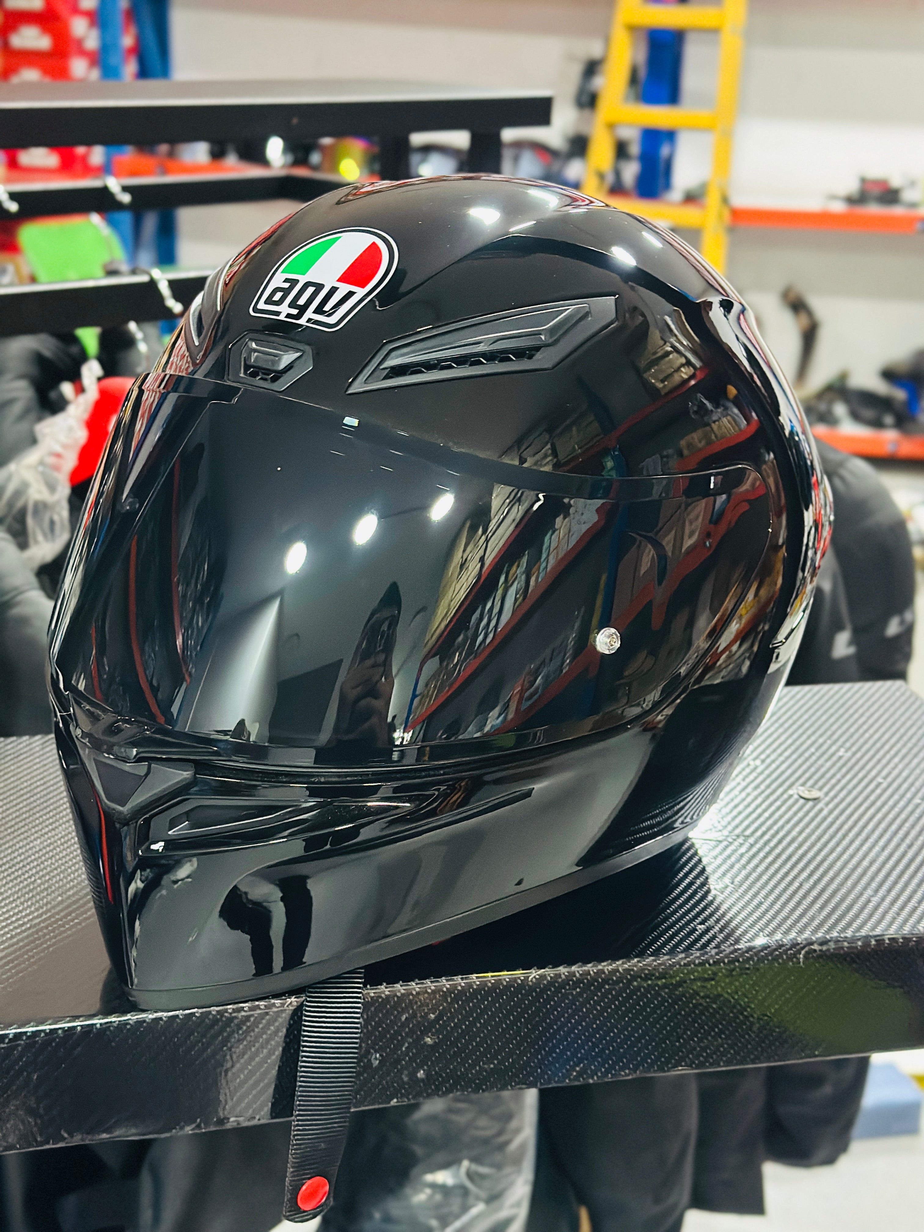 HELMET AGV K1S GLOSS BLACK – N3Motors