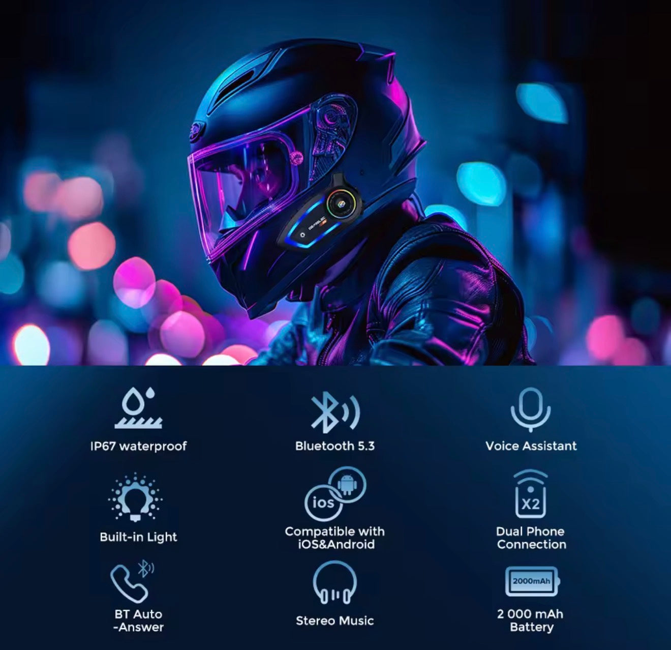 GEARELEC X2 Bluetooth Headset