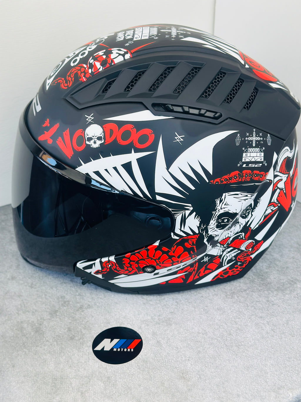 HELMET LS2 OF600 COPTER VOODOO RED