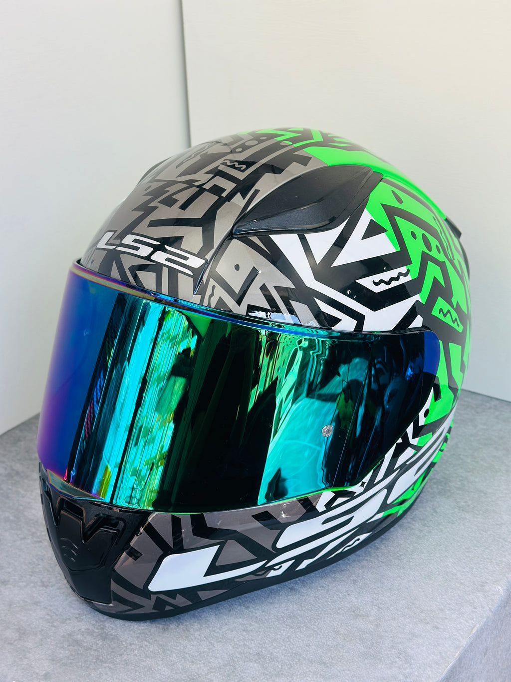 HELMET LS2 FF353 RAPID MEMPHIS GREEN