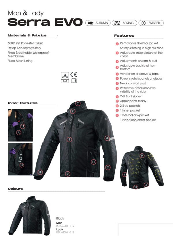 JACKET LS2 SERRA EVO