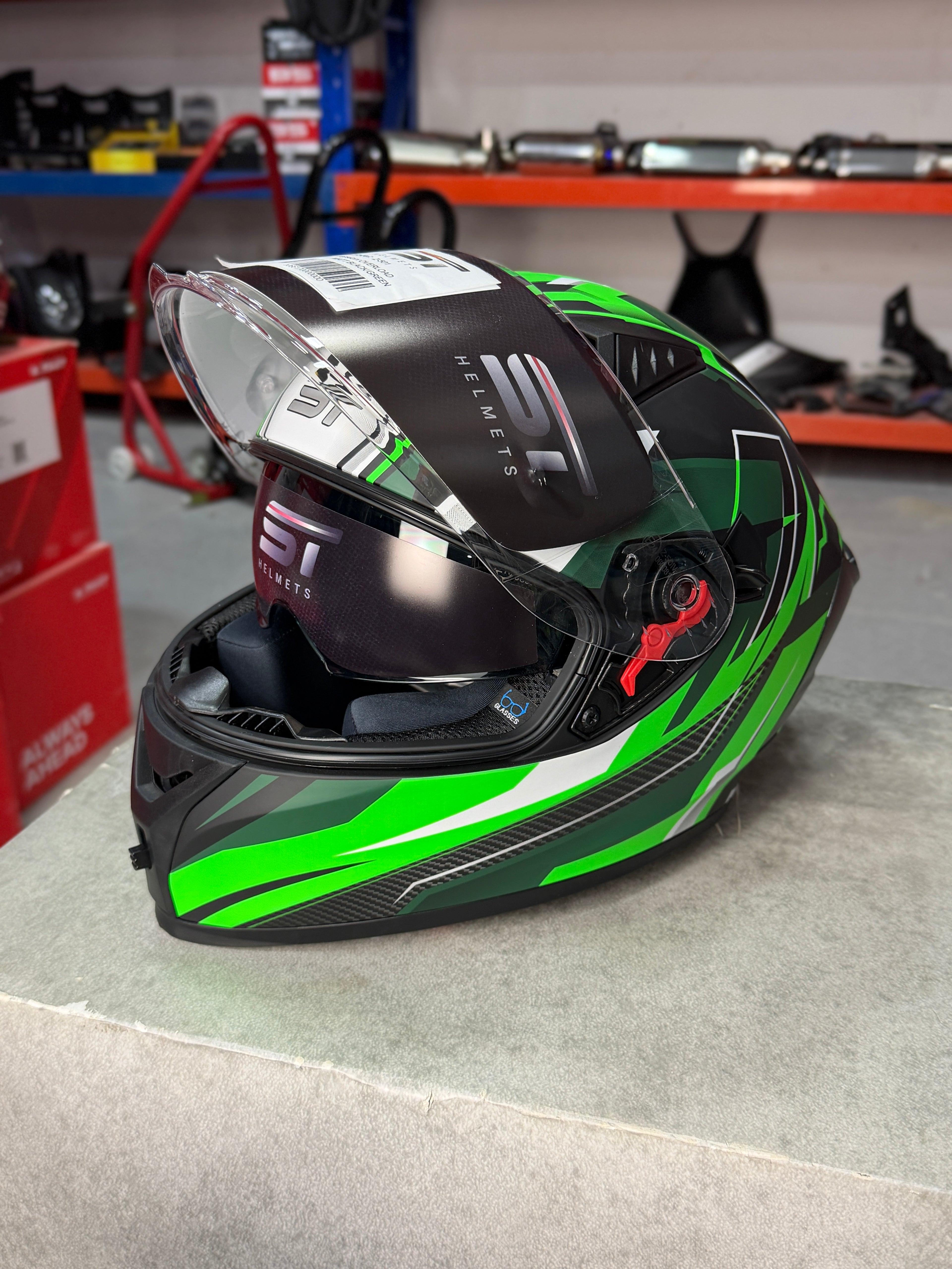 HELMET ST Z-501 GREEN
