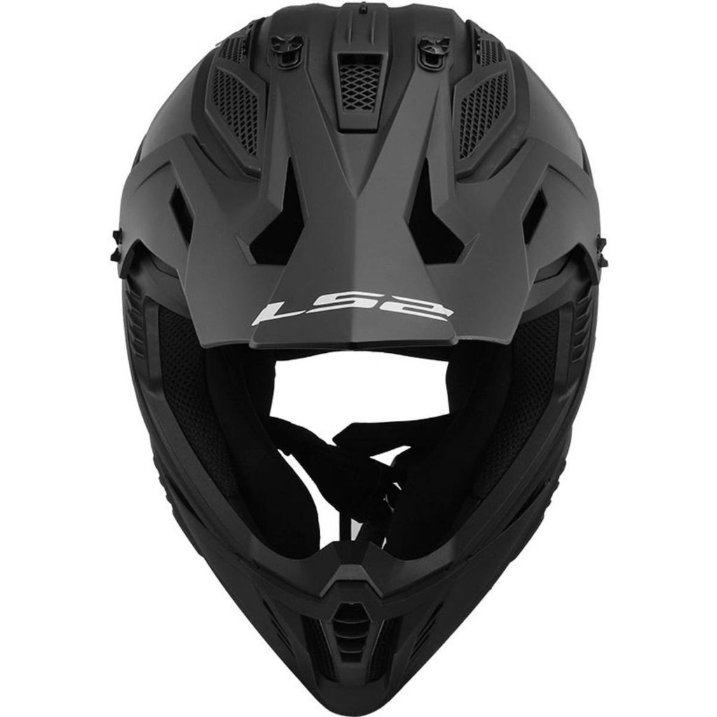 خوذة LS2 MX 708 FAST II رمادية قابلة للغسل