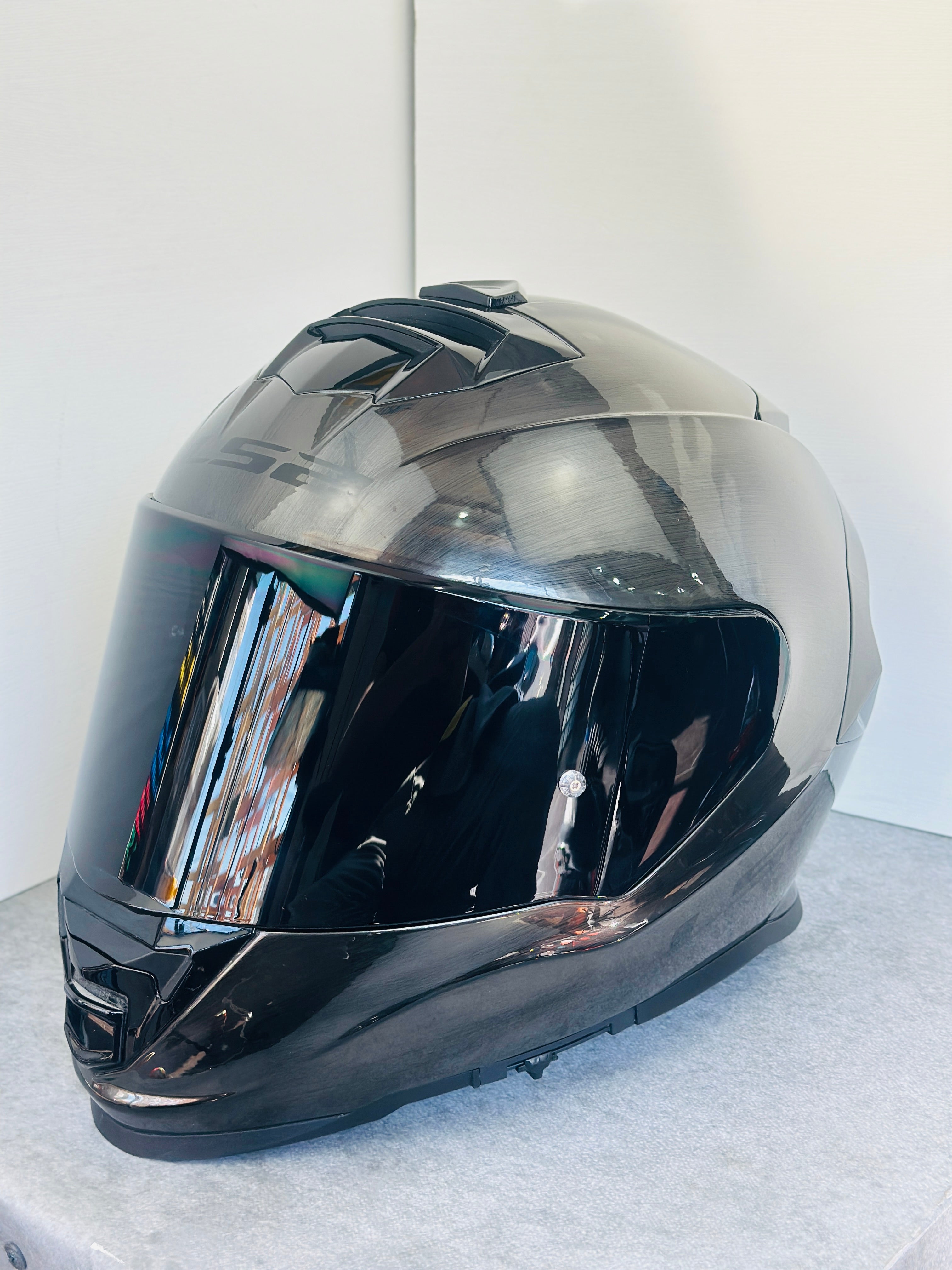 HELMET LS2 FF800 STORM JEANS TITANIUM