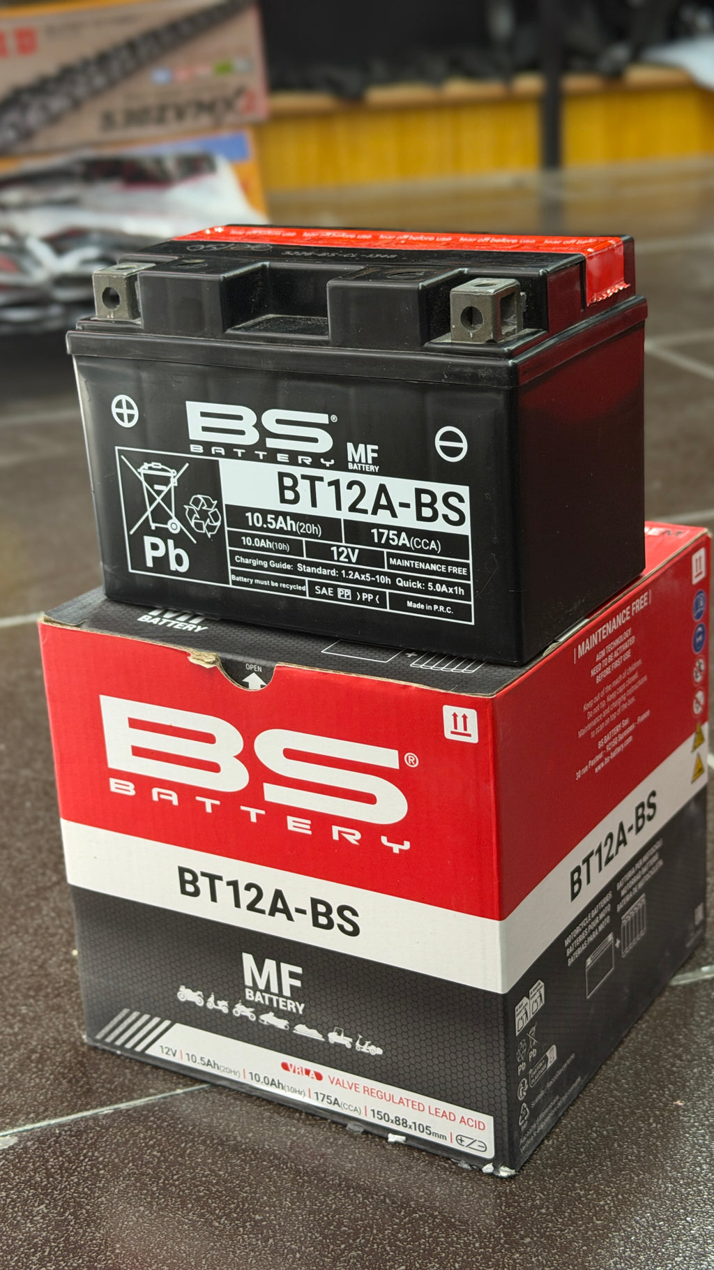 BS BATTERY BT12A-BS