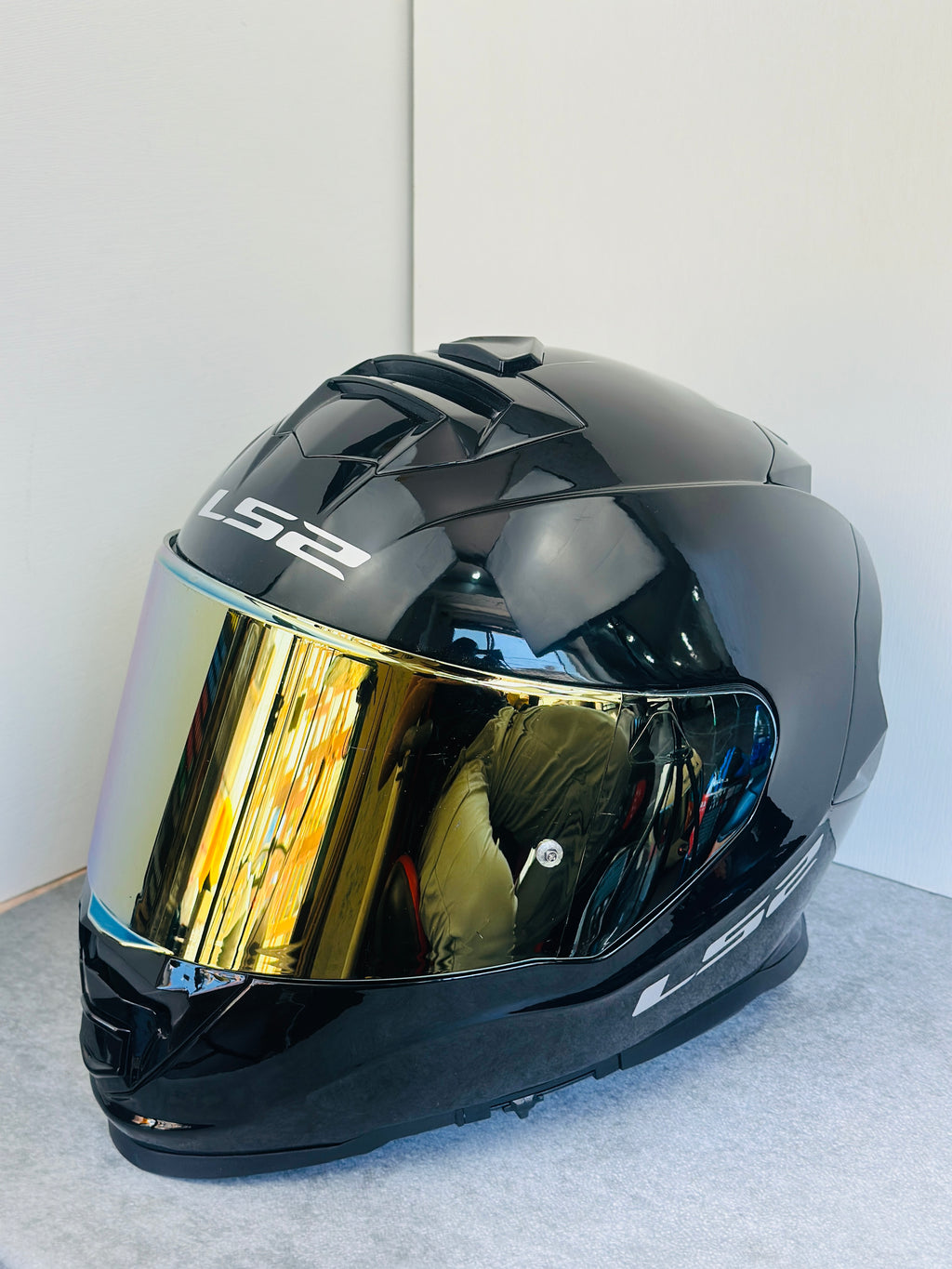 HELMET LS2 FF800 STORM  GLOSS BLACK