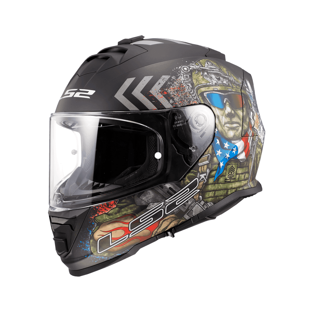 HELMET LS2 FF800 STORM COMMANDO