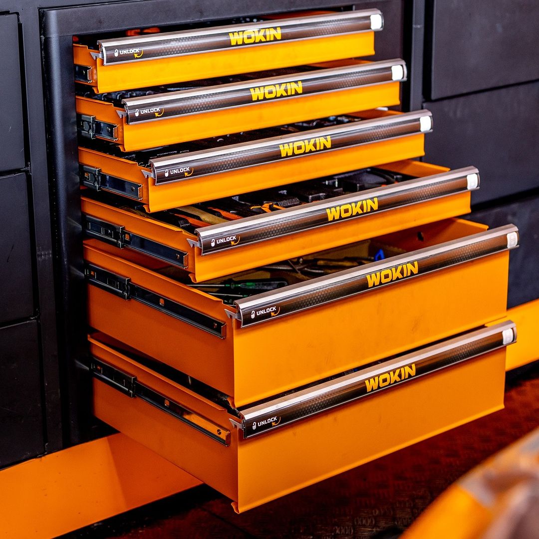 163PCS ROLLER CABINET TOOLS SET (INDUSTRIAL)