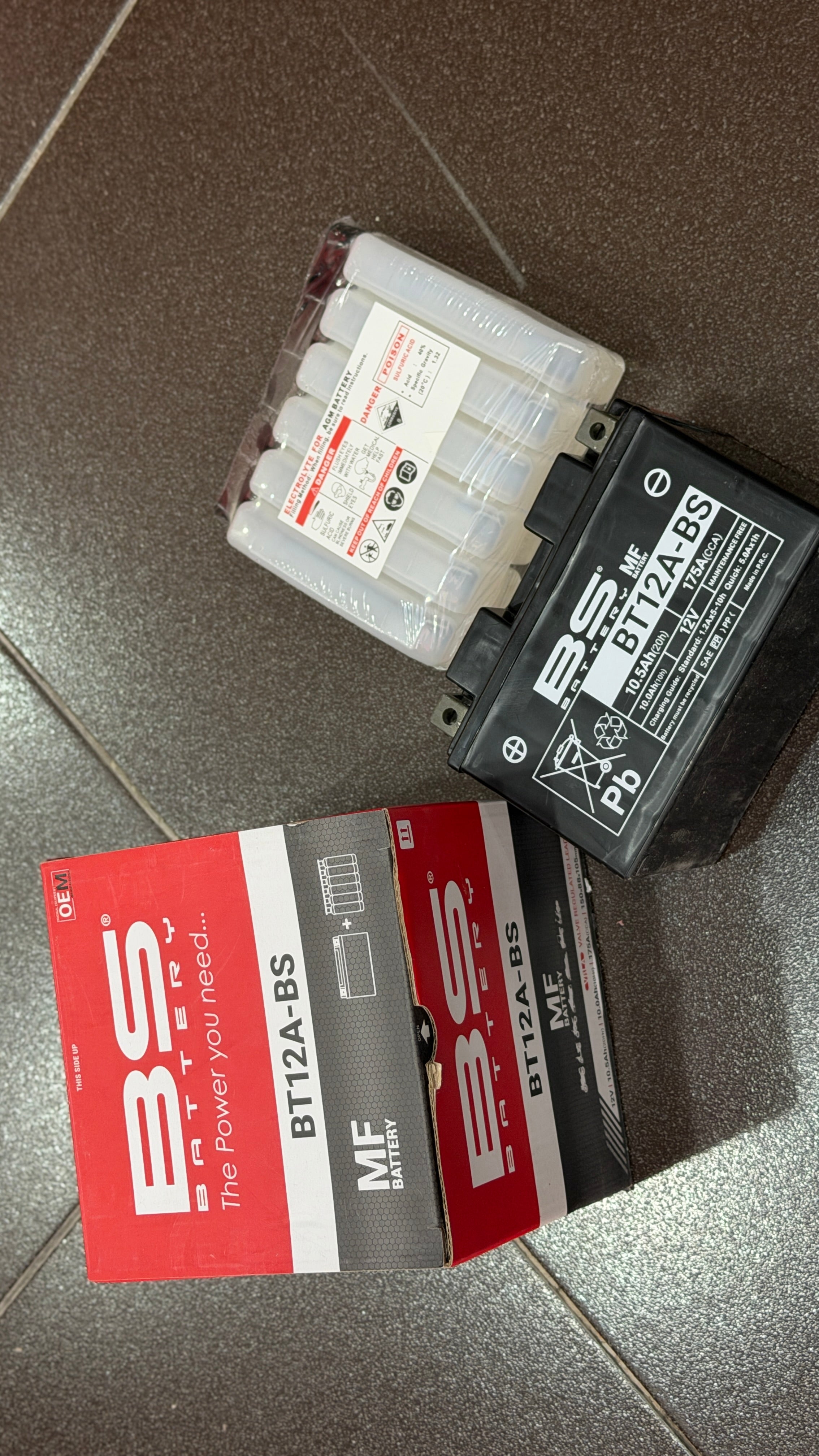 BS BATTERY BT12A-BS