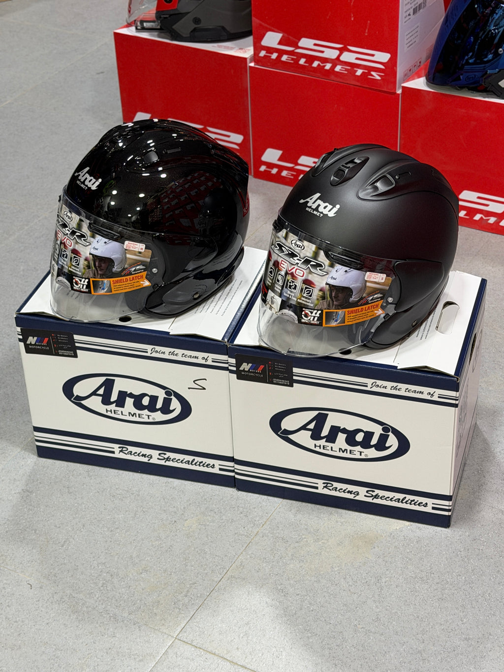 HELMET ARAI SZR DIAMOND BLACK