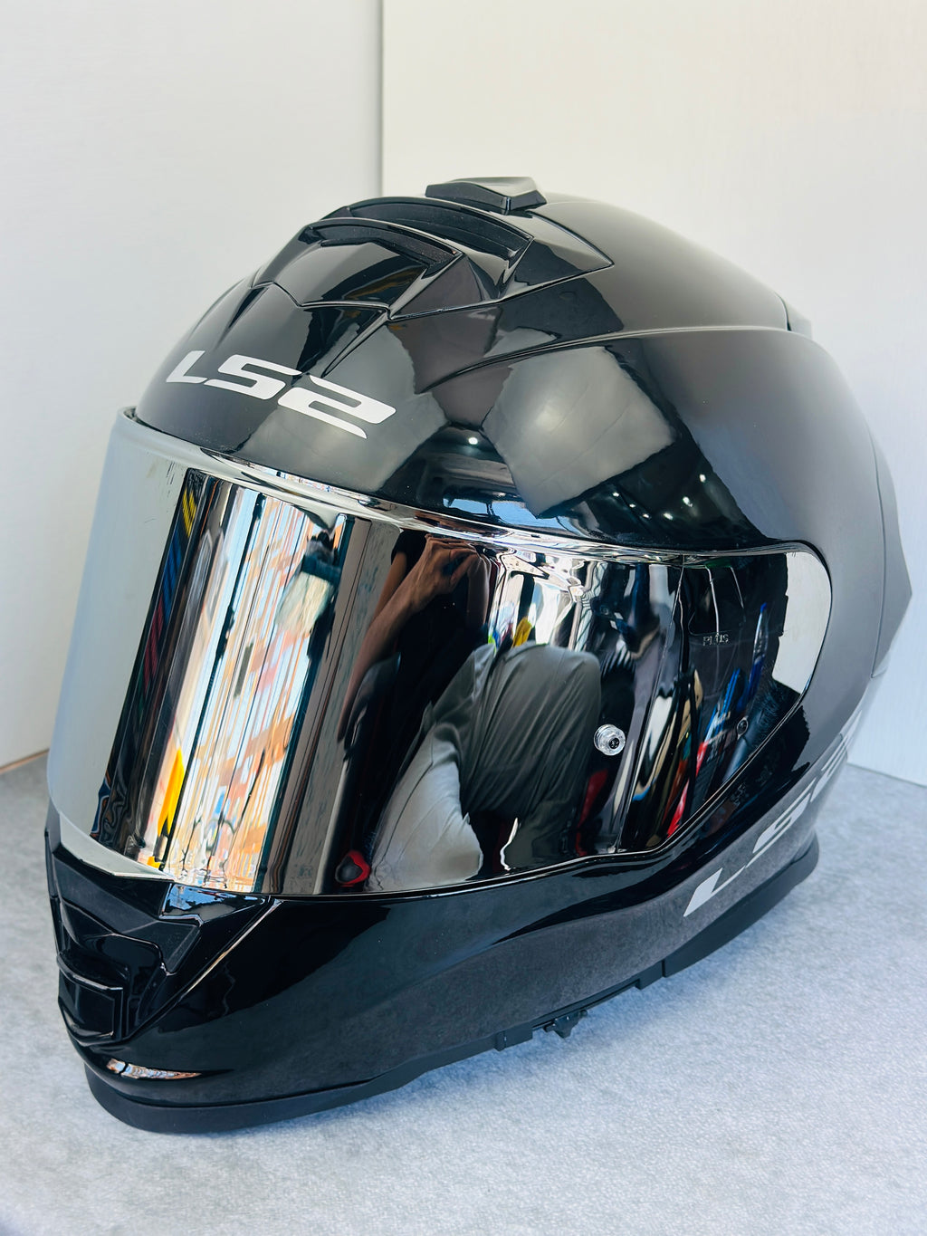 HELMET LS2 FF800 STORM  GLOSS BLACK