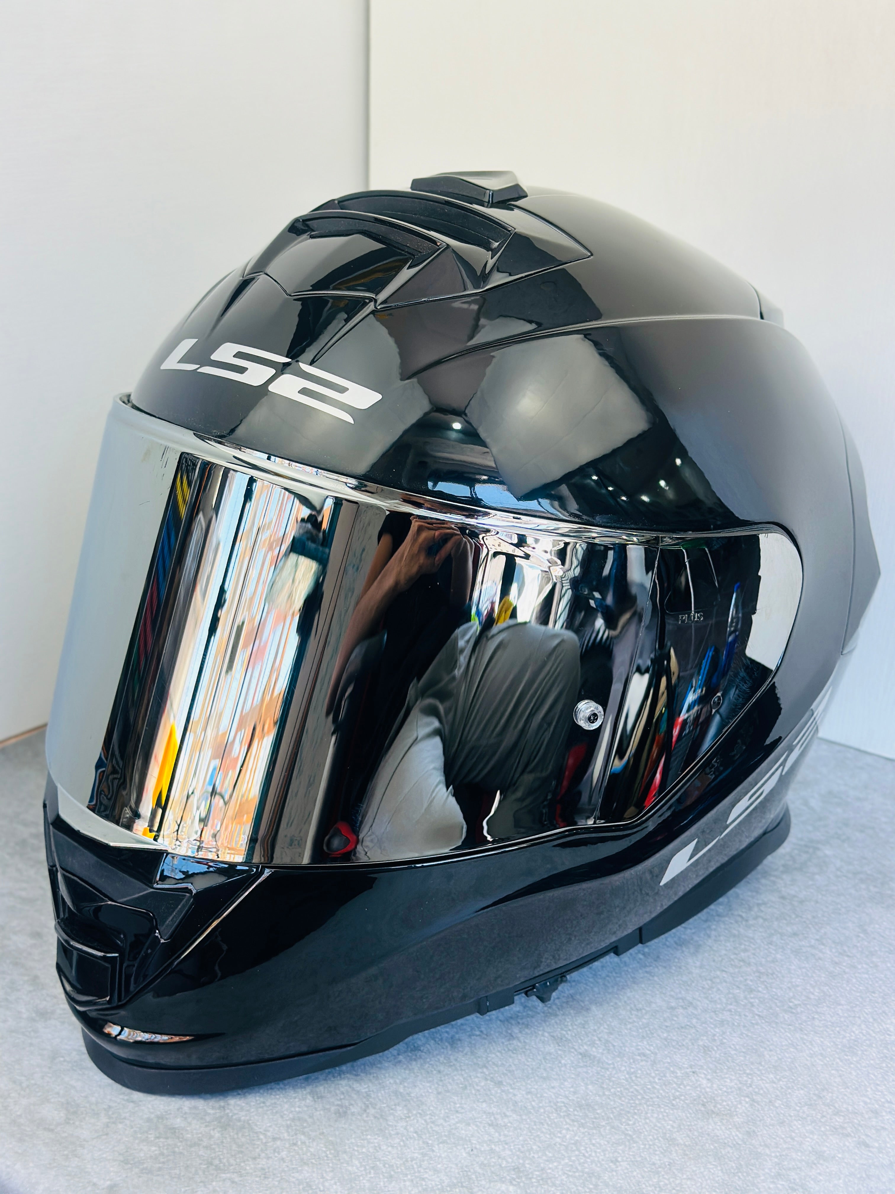 HELMET LS2 FF800 STORM  GLOSS BLACK