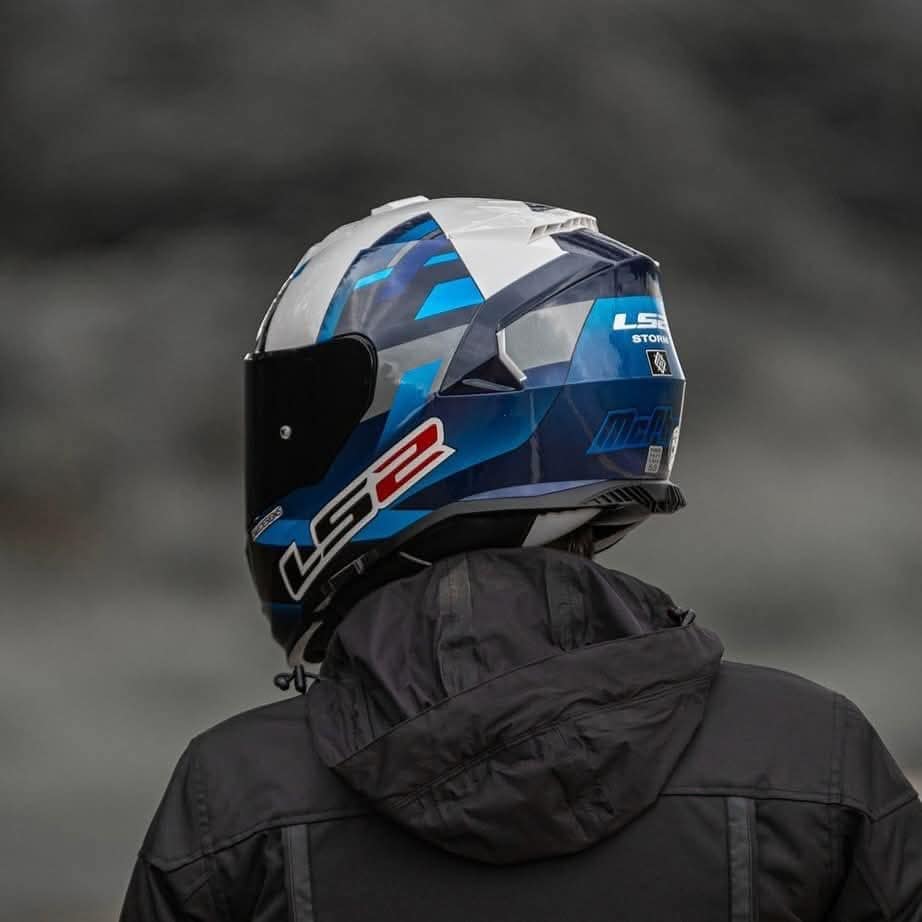 HELMET LS2 FF800 STORM MCPHEE BLUE