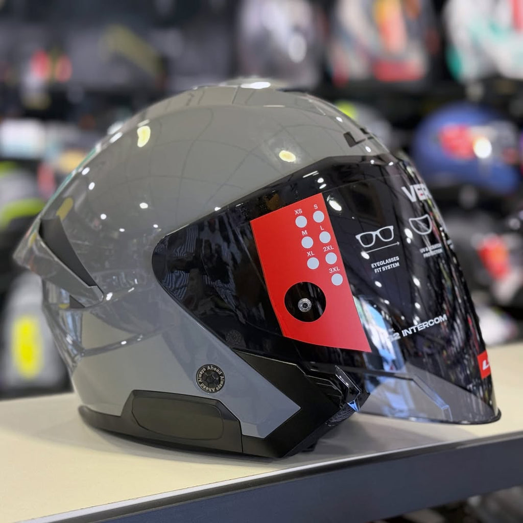 HELMET LS2 OF618 VERSO II NARDO GREY