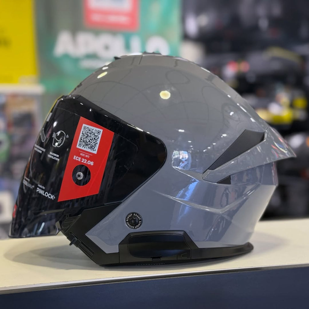 HELMET LS2 OF618 VERSO II NARDO GREY