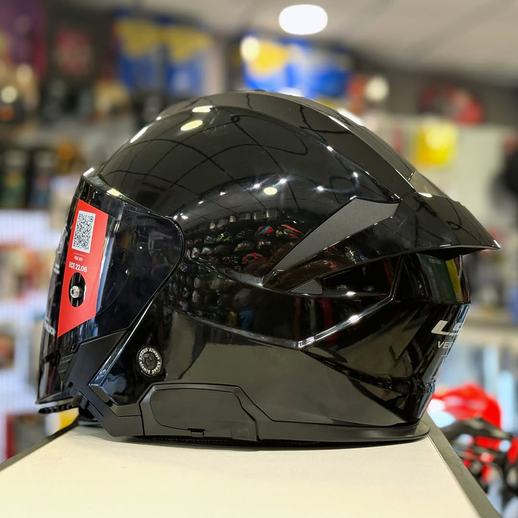 HELMET LS2 OF618 VERSO II GLOSS BLACK