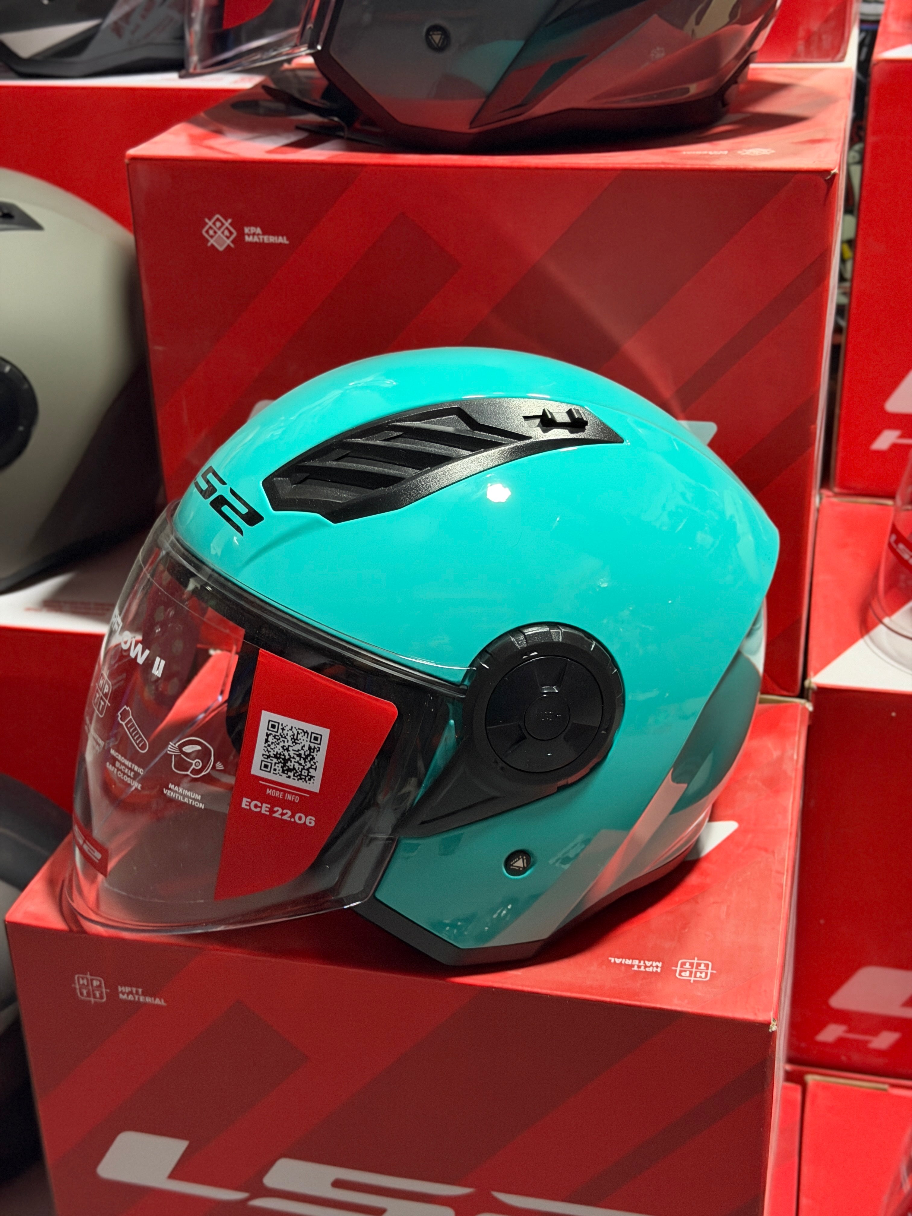 HELMET LS2 OF616 AIRFLOW TURQUOISE
