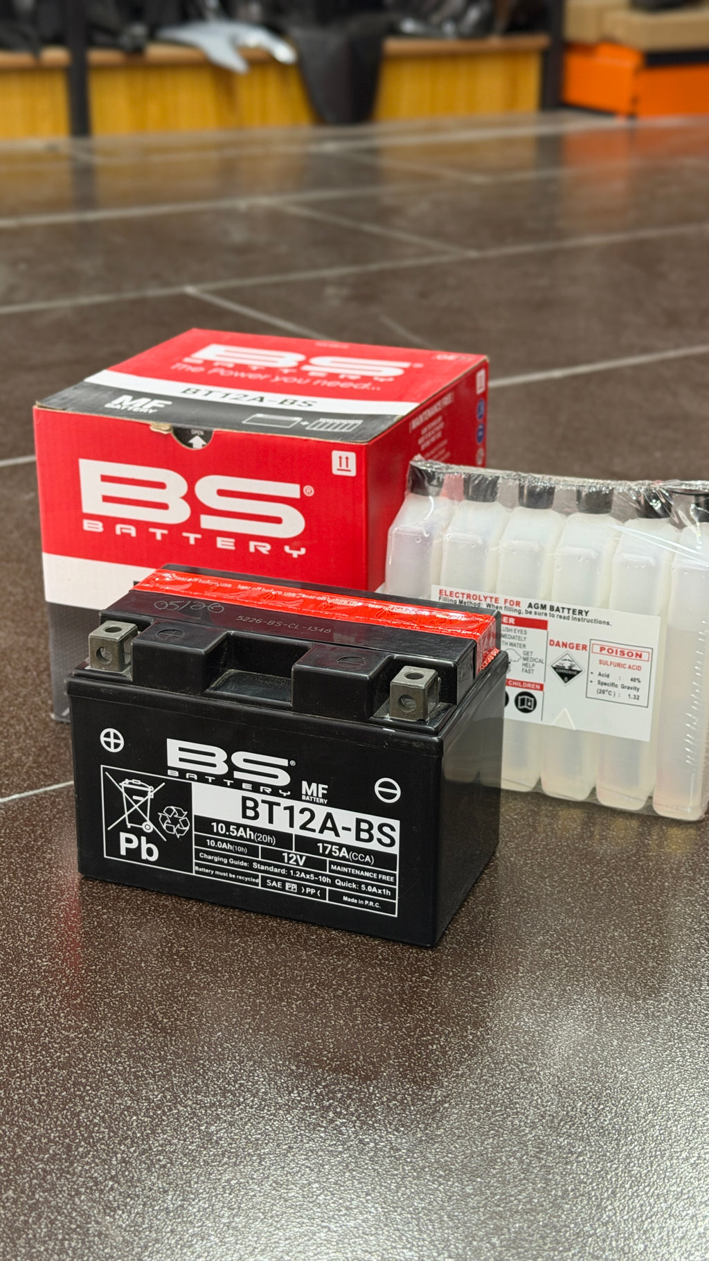 BS BATTERY BT12A-BS
