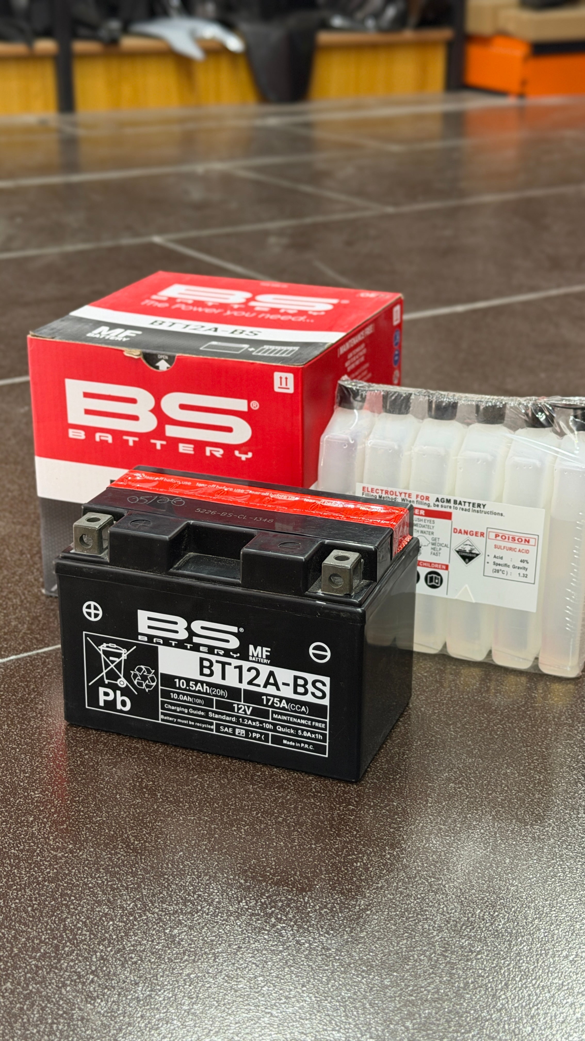 BS BATTERY BT12A-BS