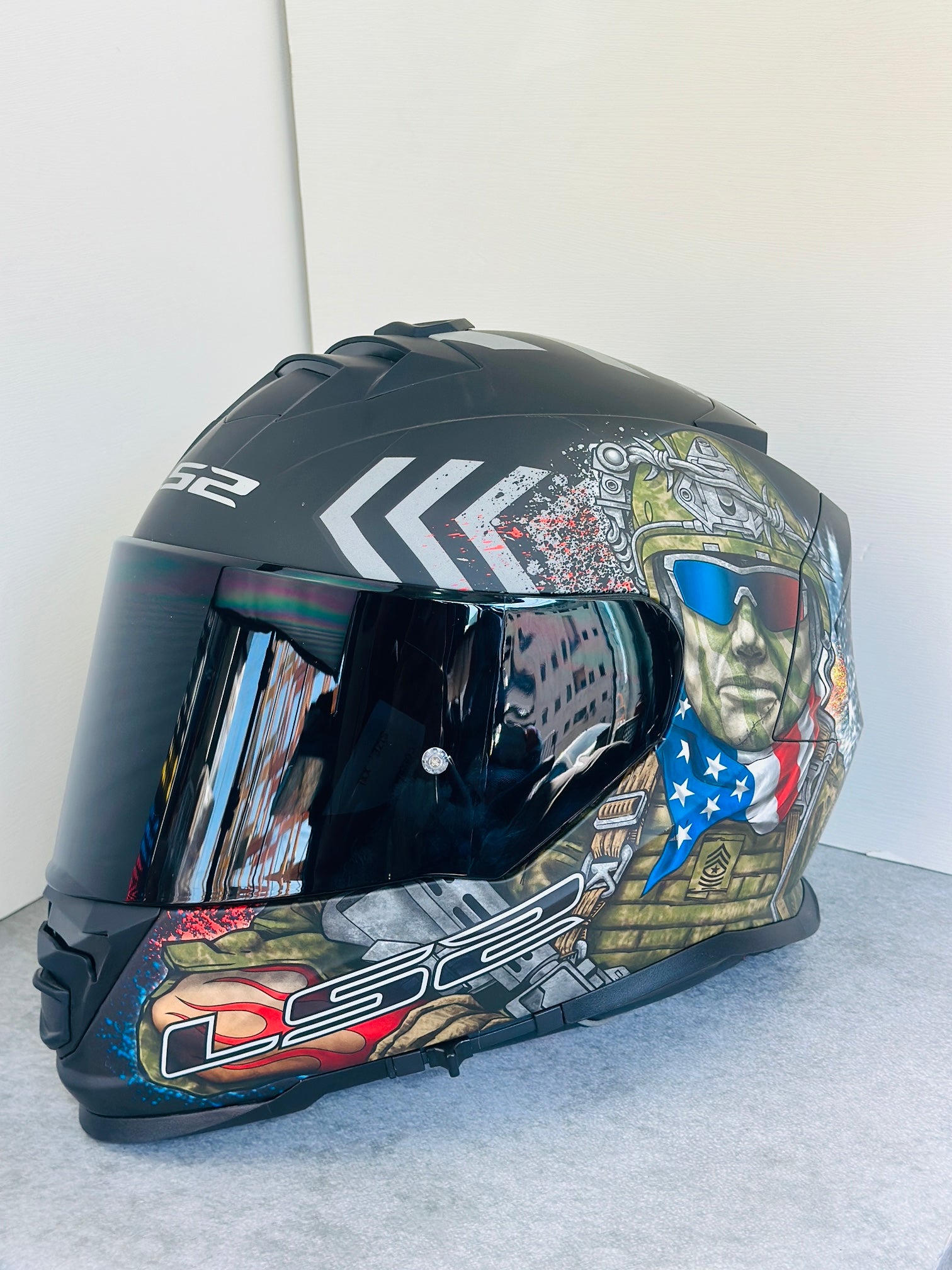 HELMET LS2 FF800 STORM COMMANDO