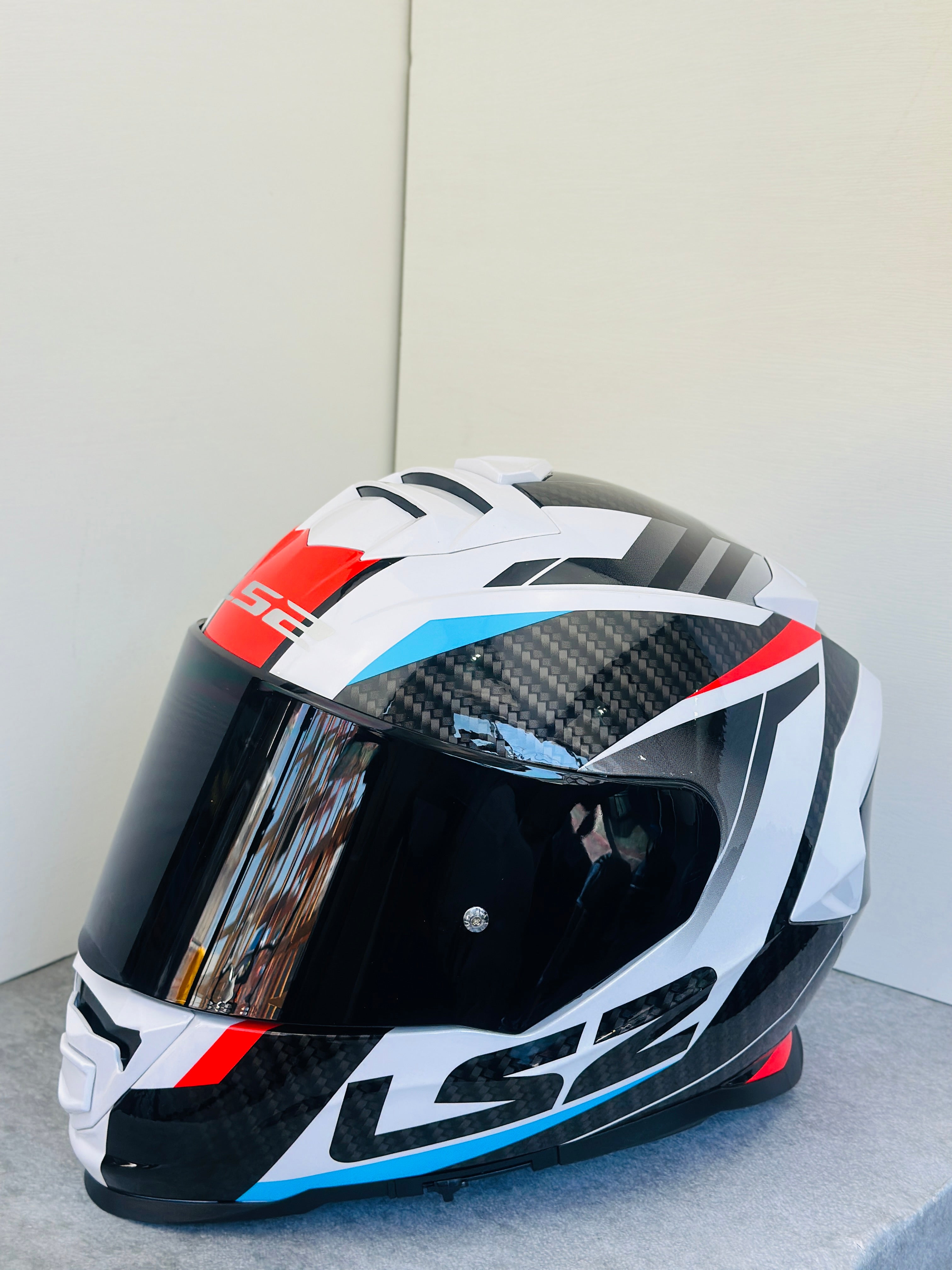 HELMET LS2 FF800 STORM RACER BLUE RED