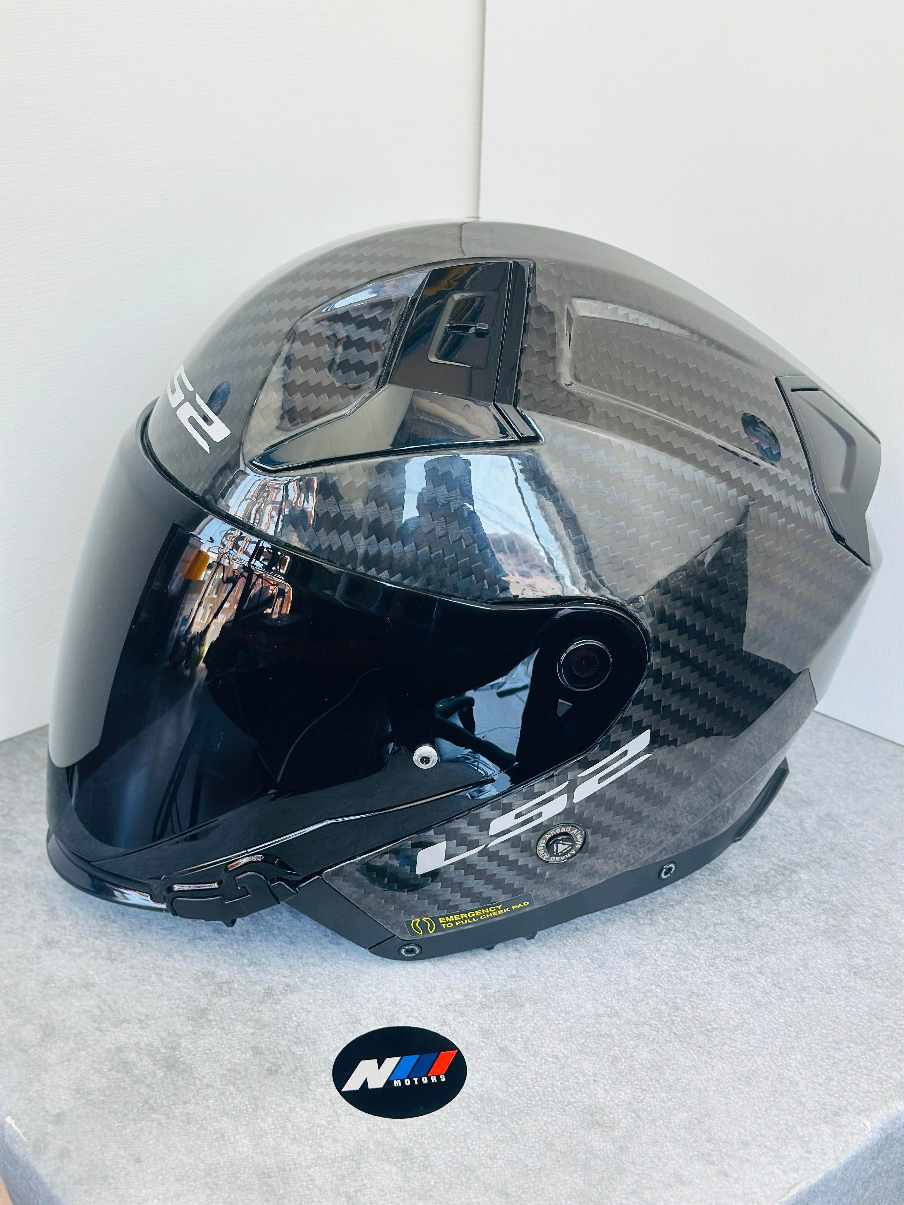 Visor Black LS2 OF603