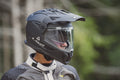 HELMET ‏LS2 MX702 PIONEER II MATT BLACK