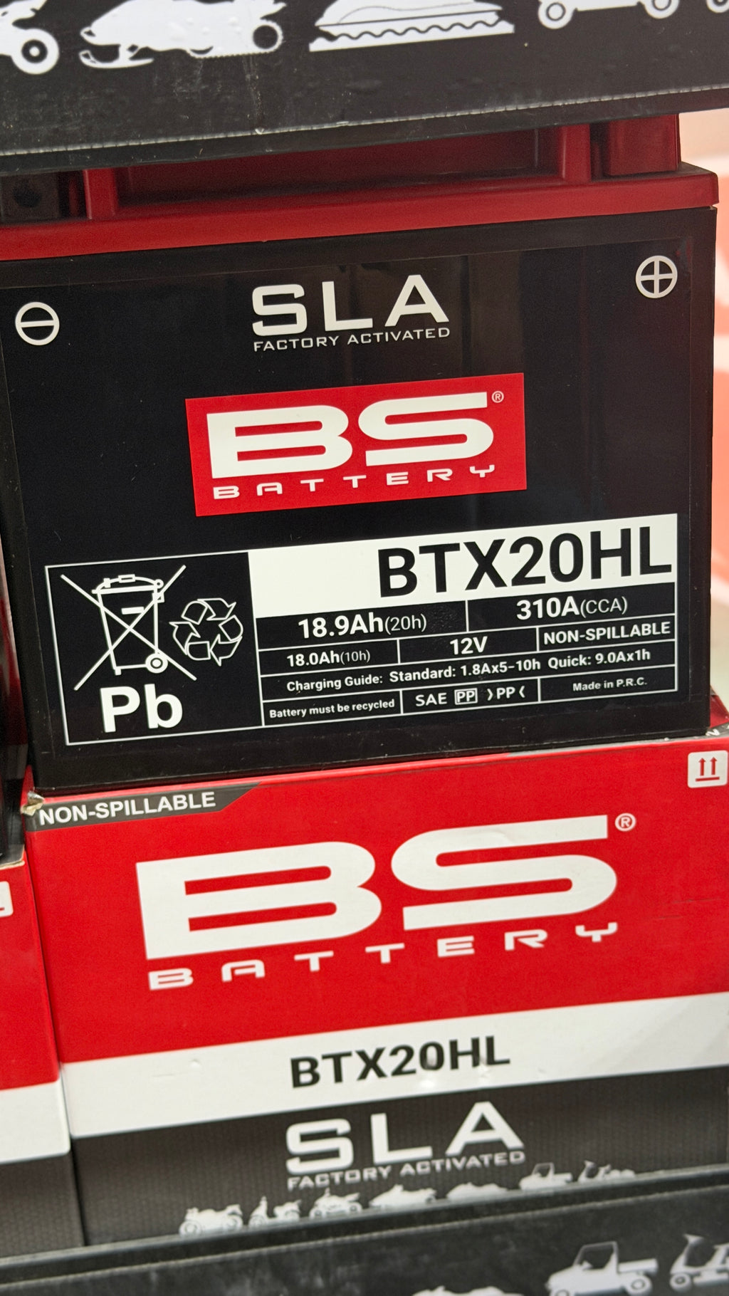 BS BATTERY BTX20HL