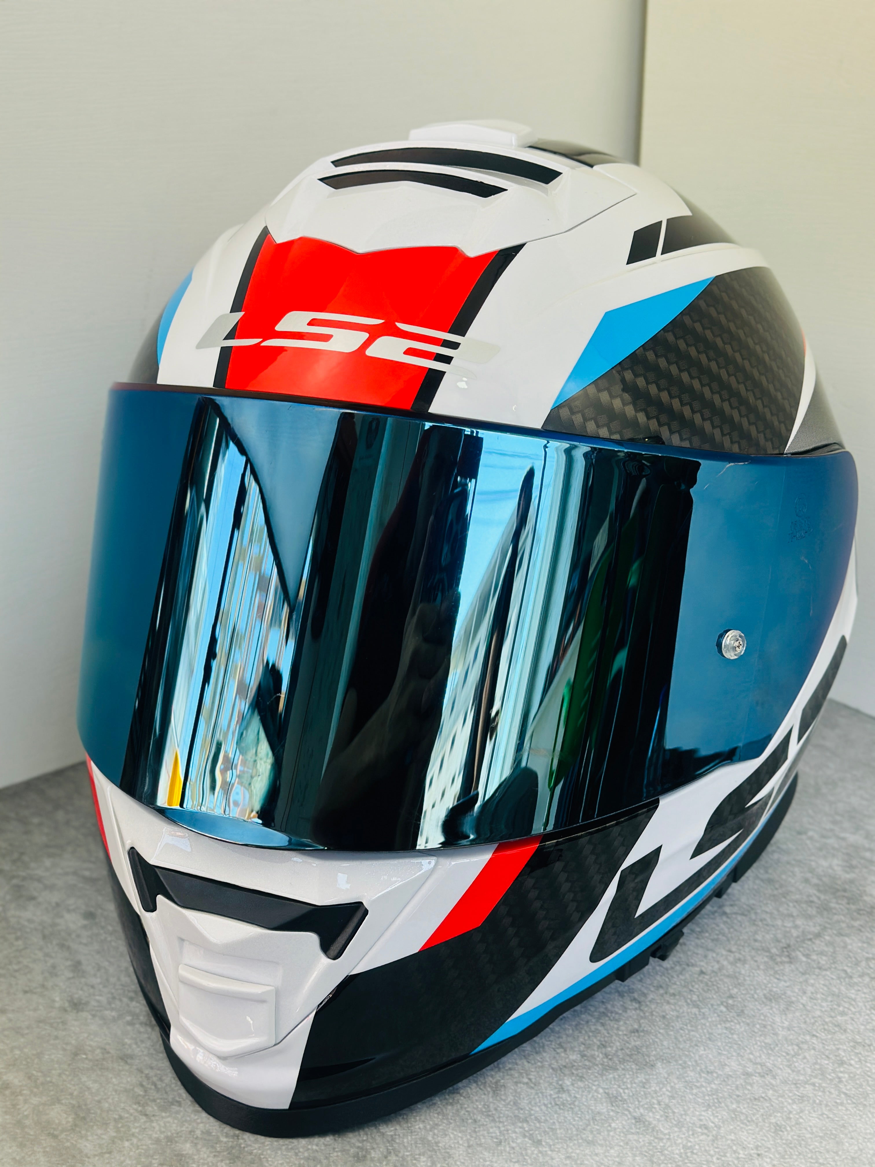 HELMET LS2 FF800 STORM RACER BLUE RED