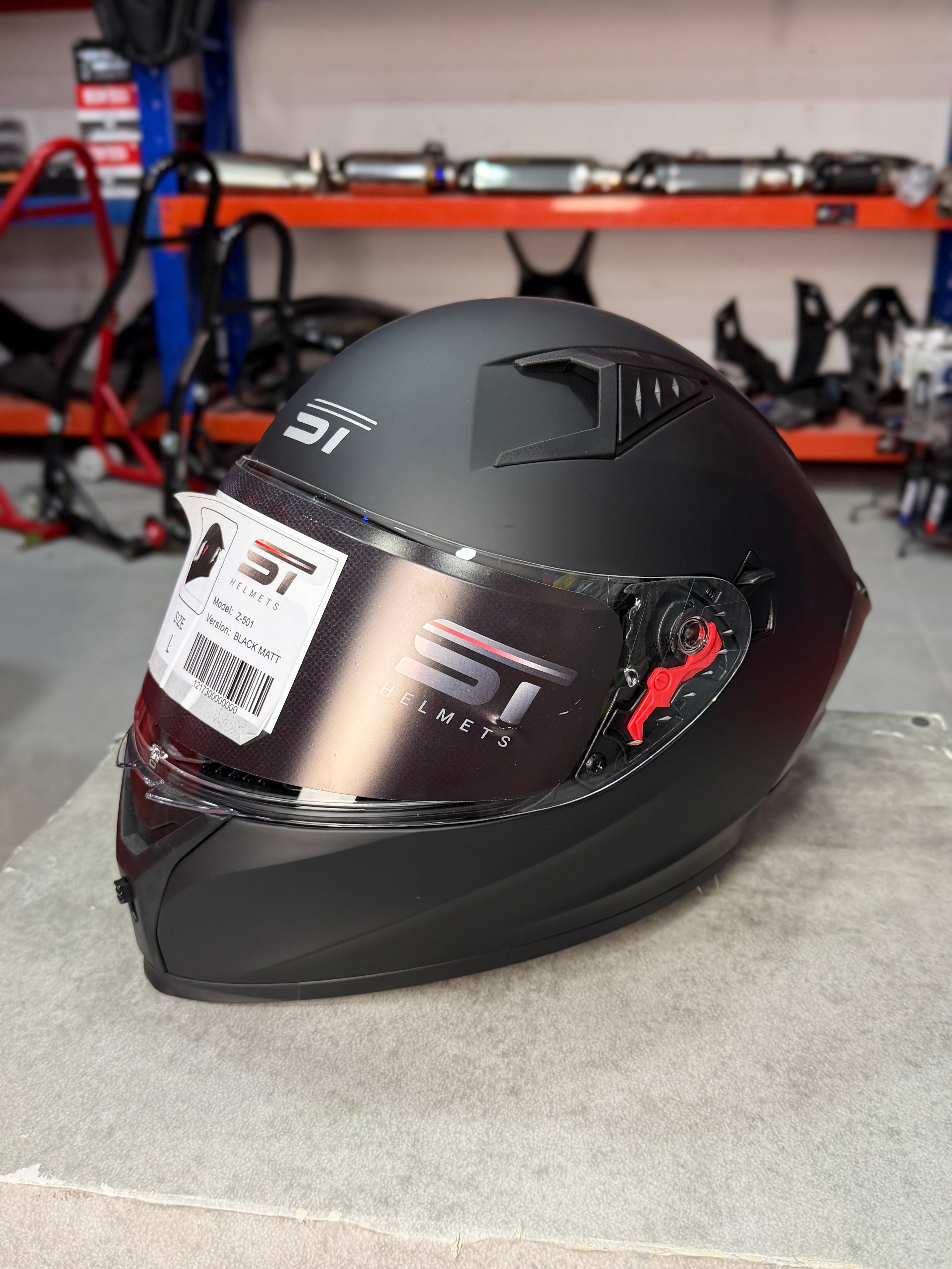 HELMET ST Z-501 MATT BLACK