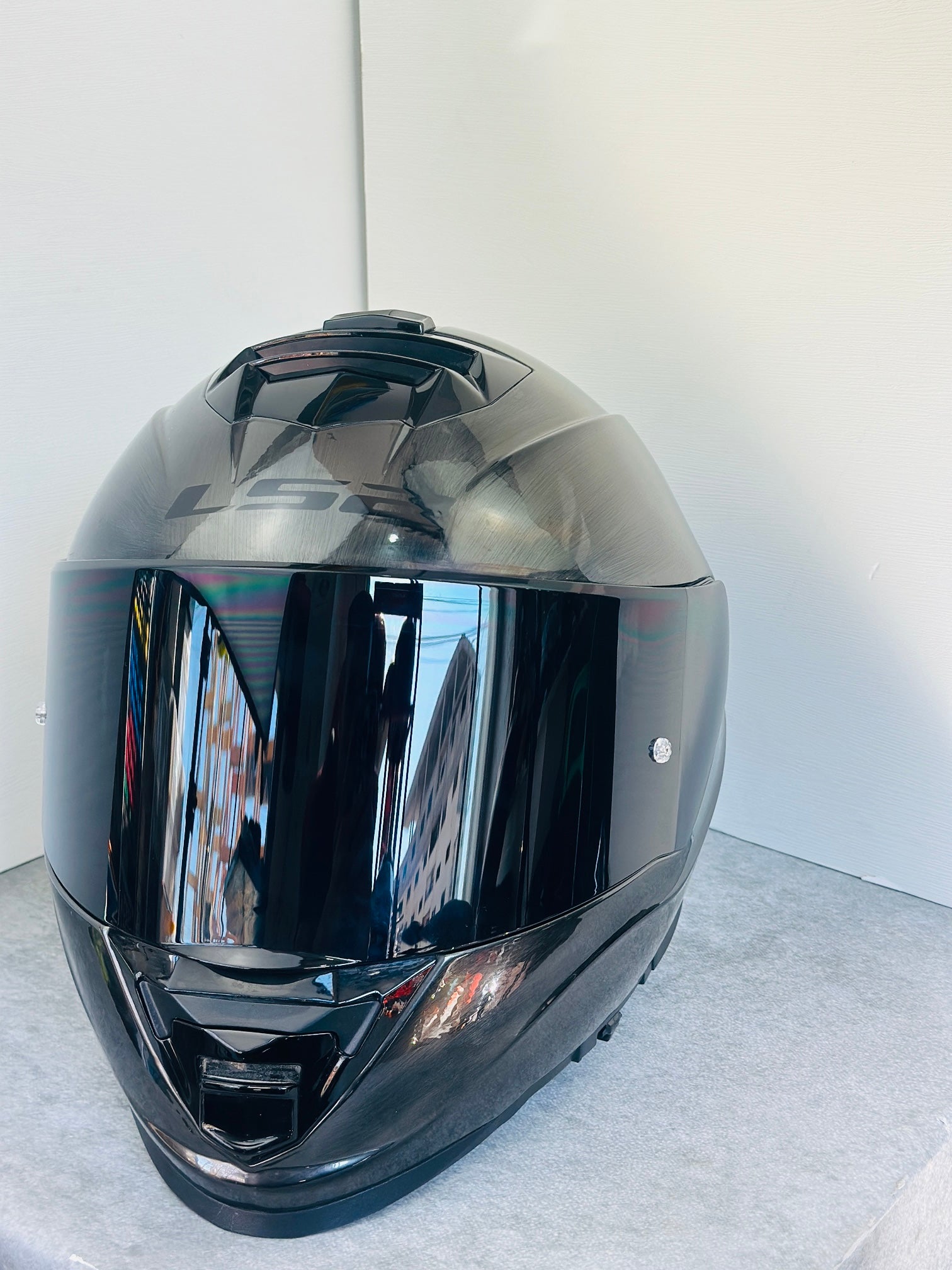 HELMET LS2 FF800 STORM JEANS TITANIUM