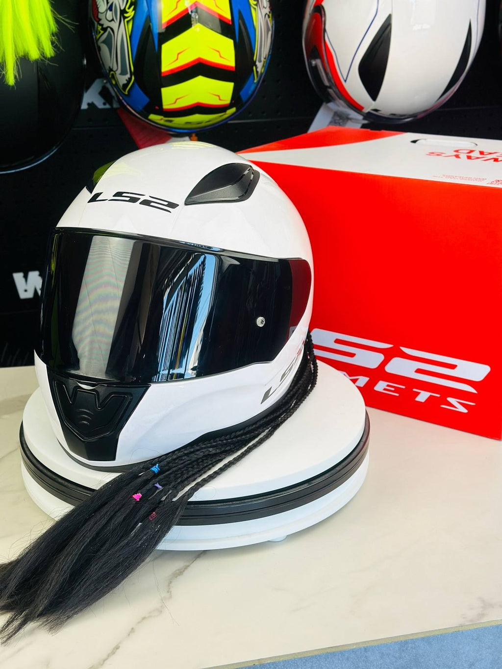 HELMET ‏LS2 FF353 RAPID WHITE