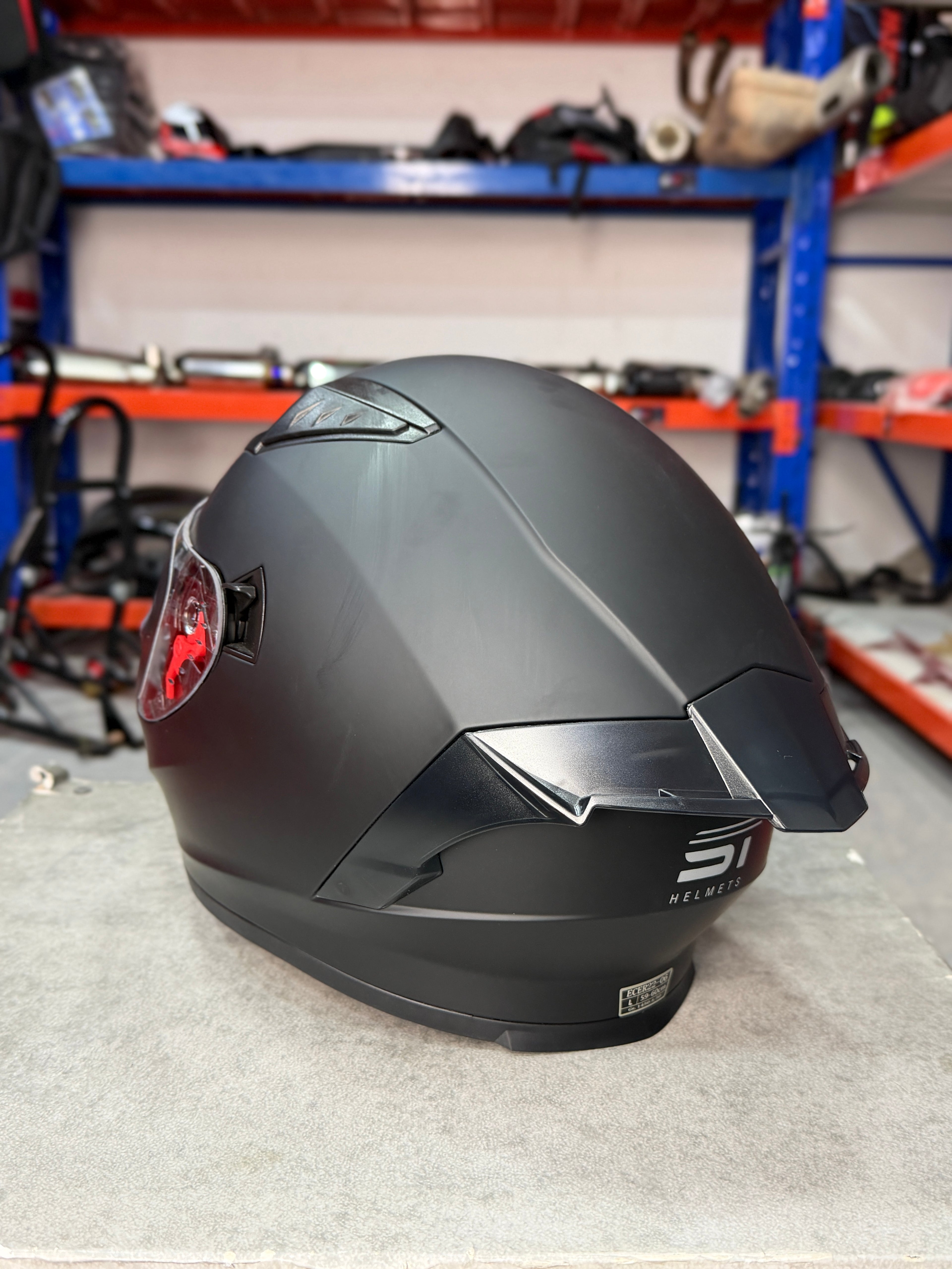 HELMET ST Z-501 MATT BLACK