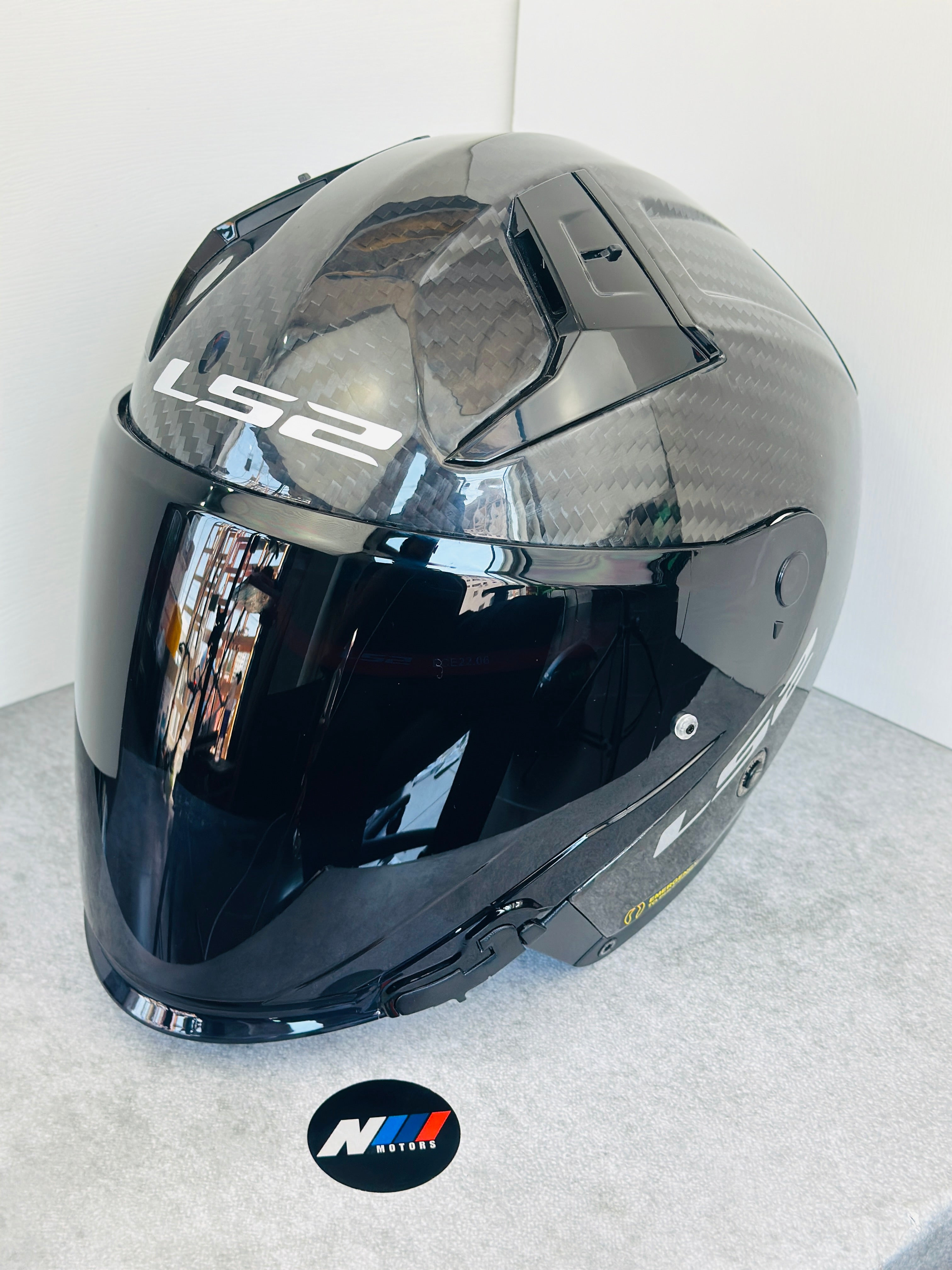 Visor Black LS2 OF603