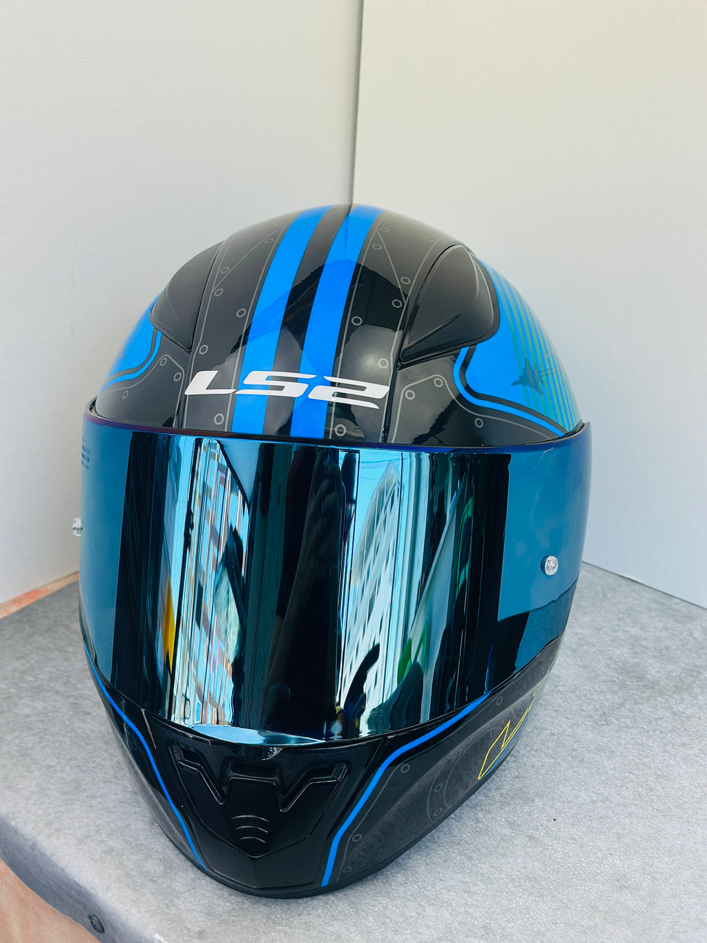 HELMET LS2 FF353 RAPID MACH BLUE CALL OF DUTY