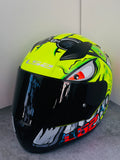 خوذة LS2 FF353 RAPID BADASS صفراء