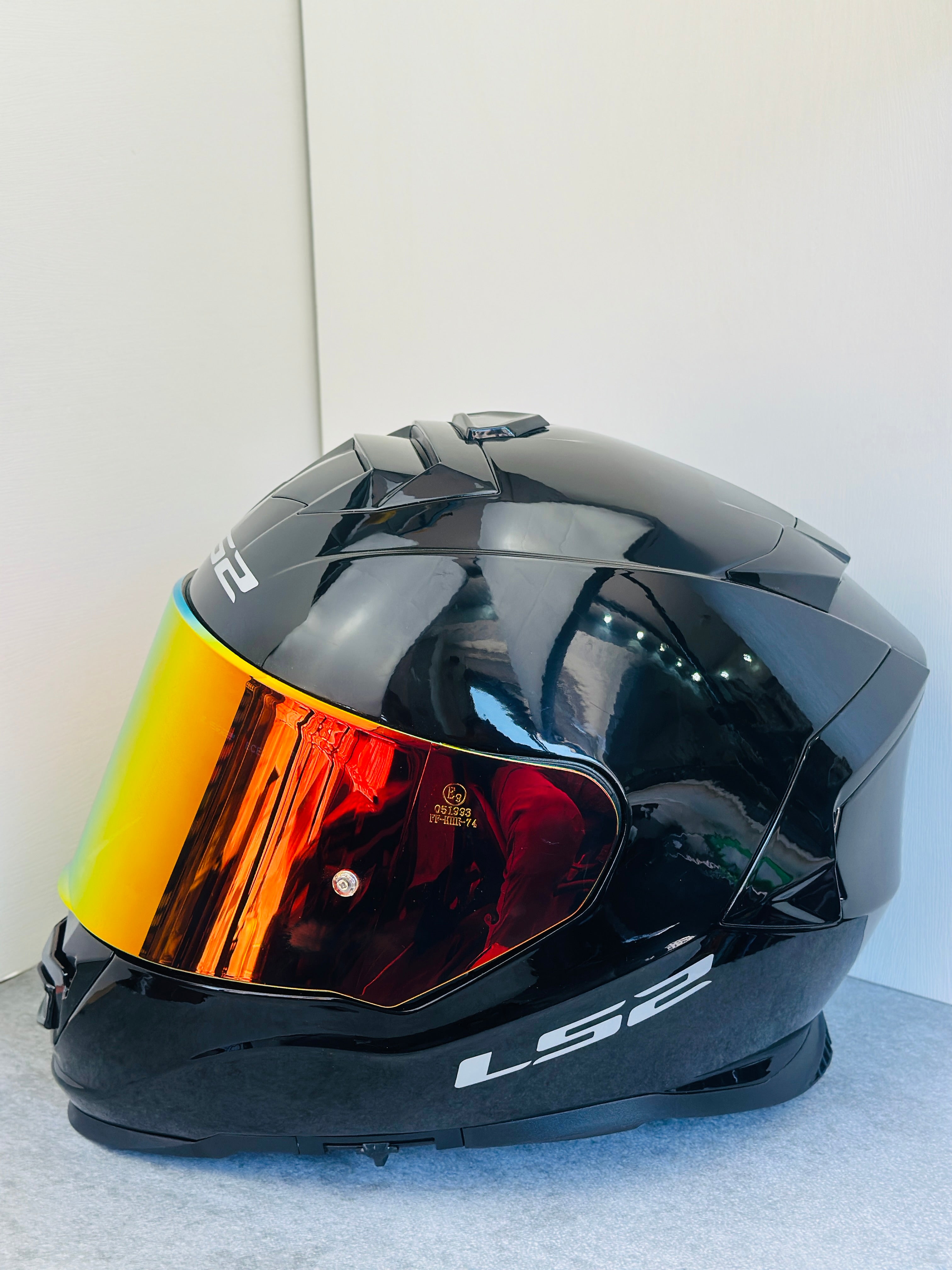 HELMET LS2 FF800 STORM  GLOSS BLACK
