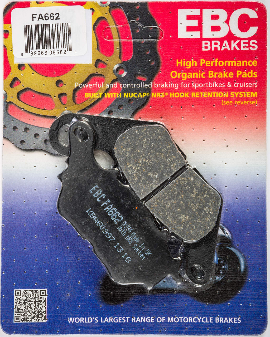 EBC Brakes Organic FA662 Series Pads
