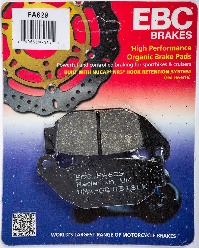 EBC Brakes Organic FA629 Series Pads