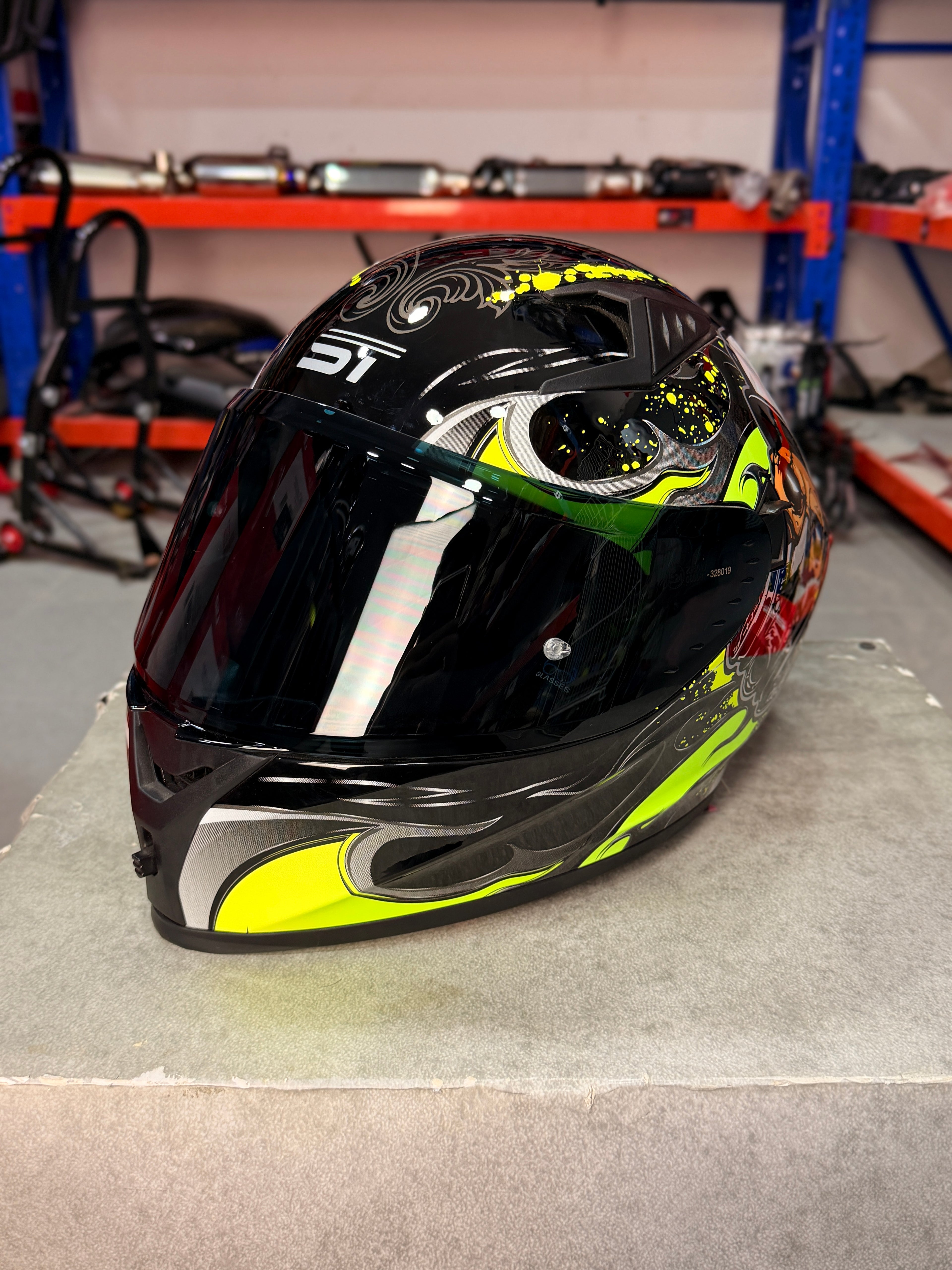 HELMET ST Z-501 YELLOW